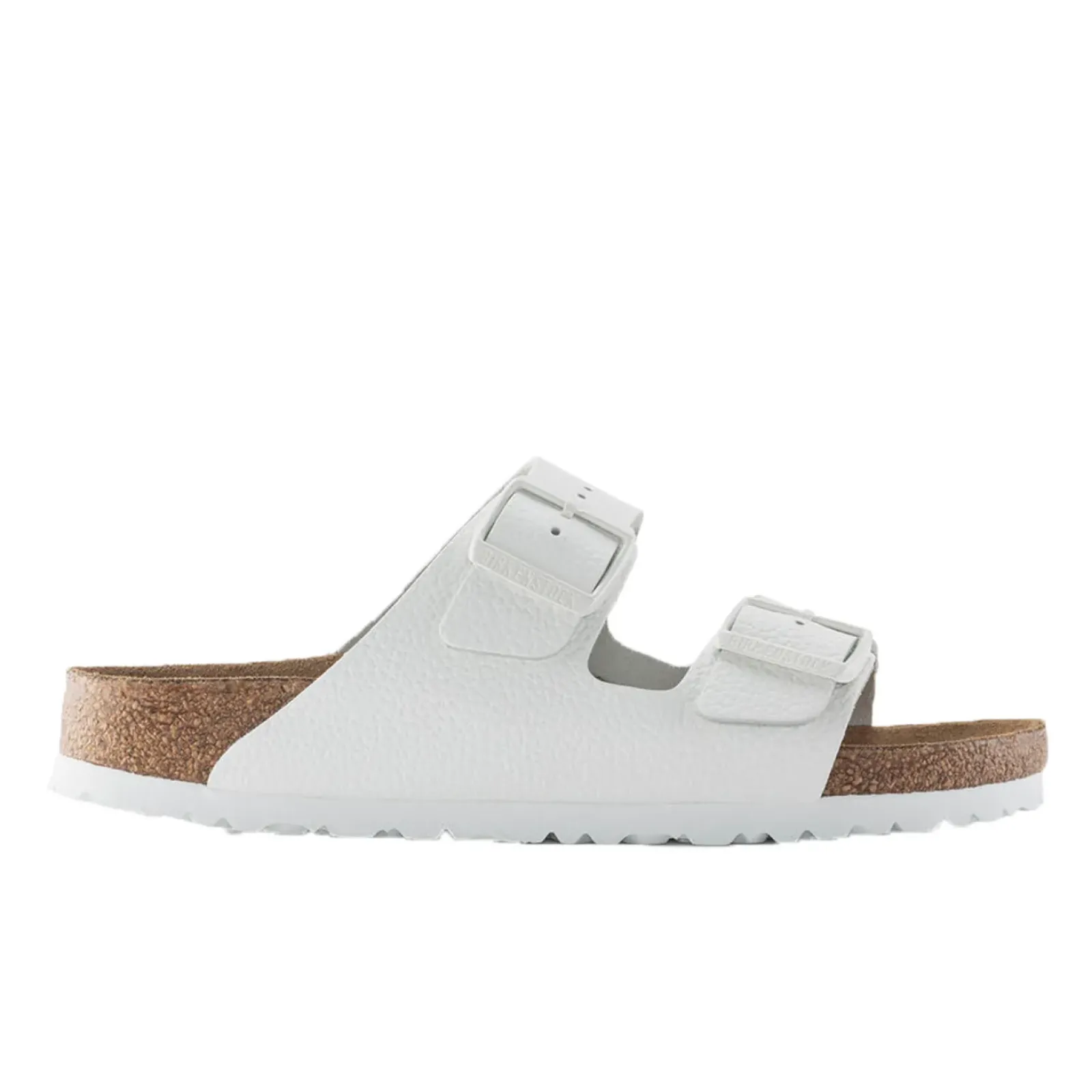 Birkenstock Arizona White Smooth Leather - Narrow Discount