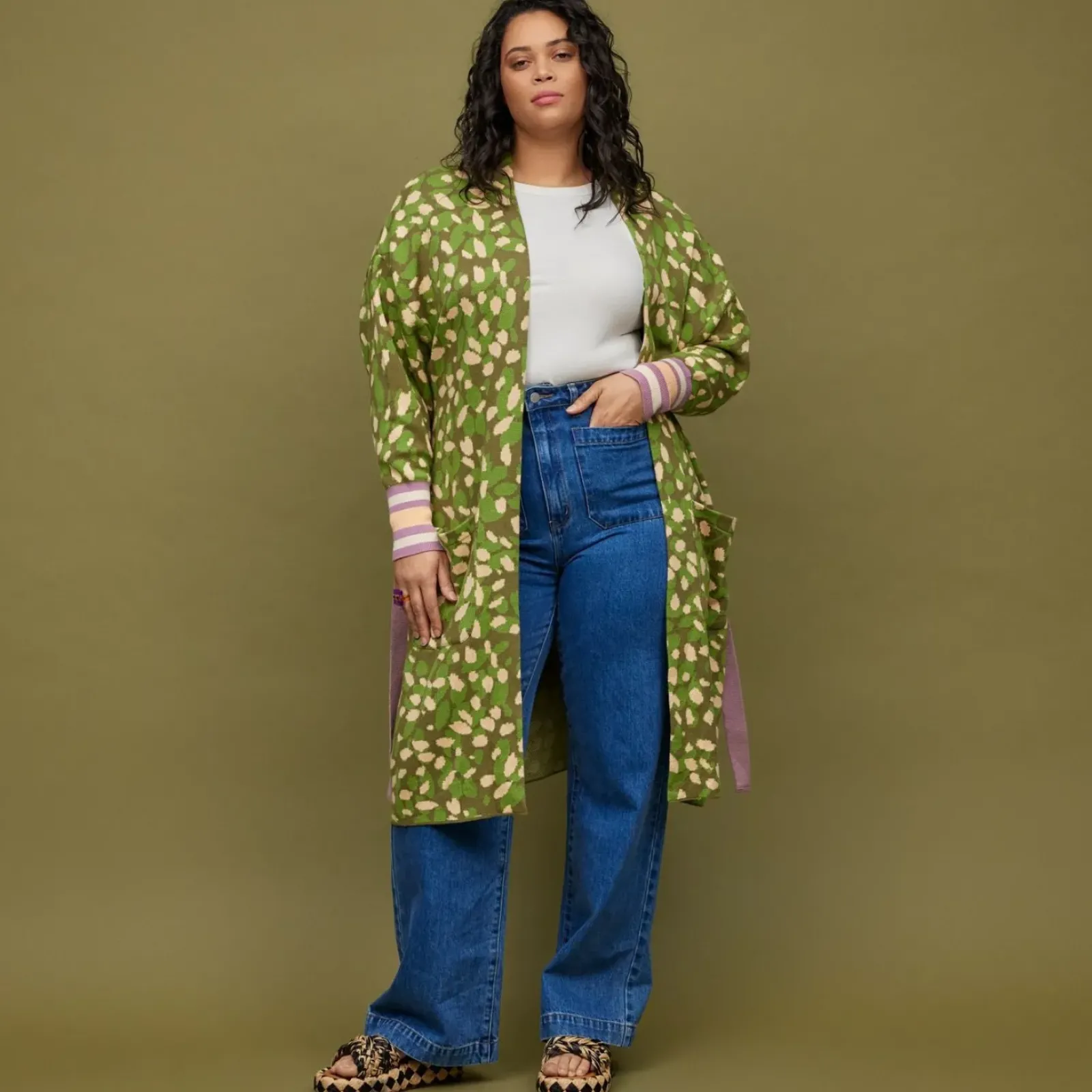 Sage & Clare Sage & Clare Jacquard Robe - Hermosa New