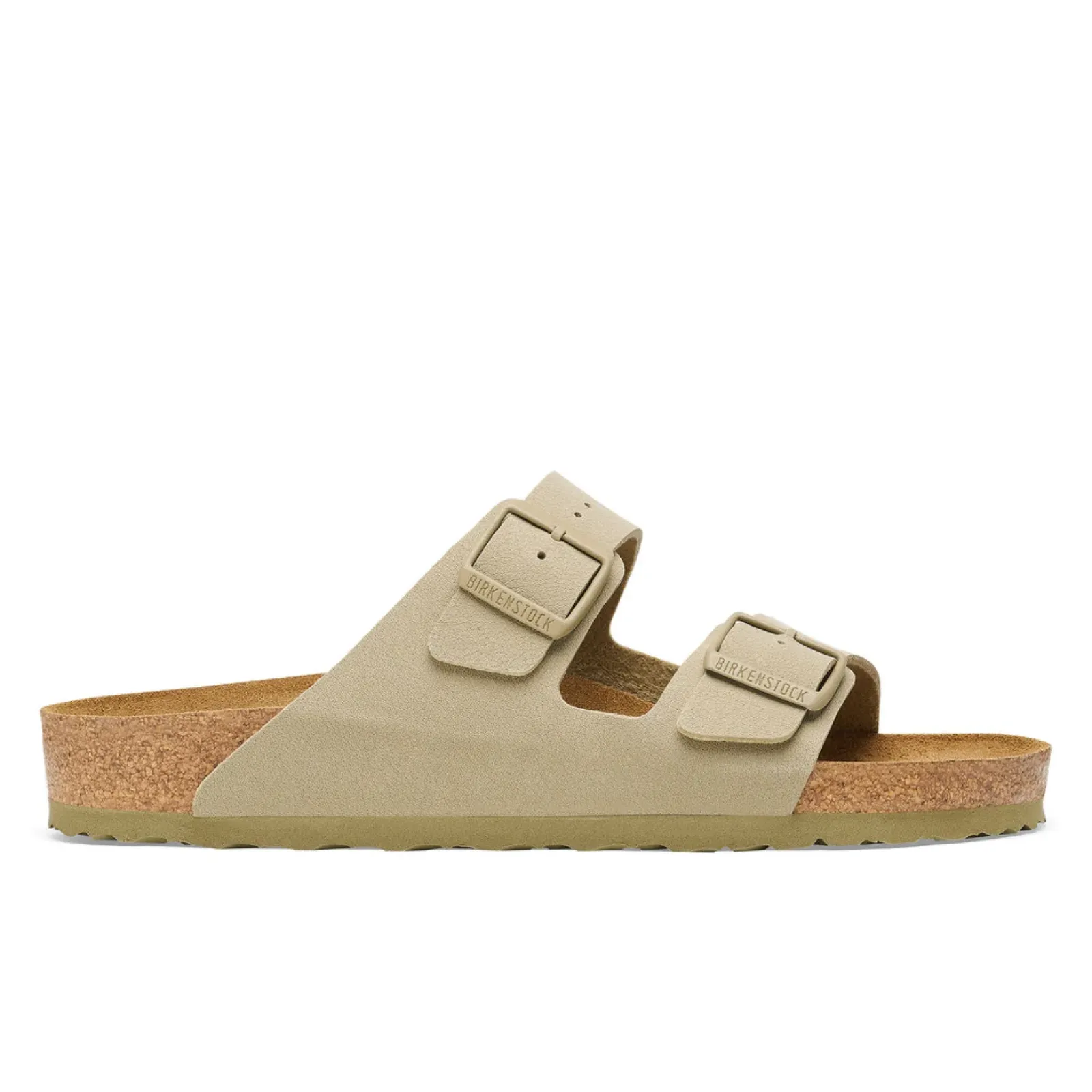 Birkenstock Arizona Faded Khaki Birko-Flor - Narrow New