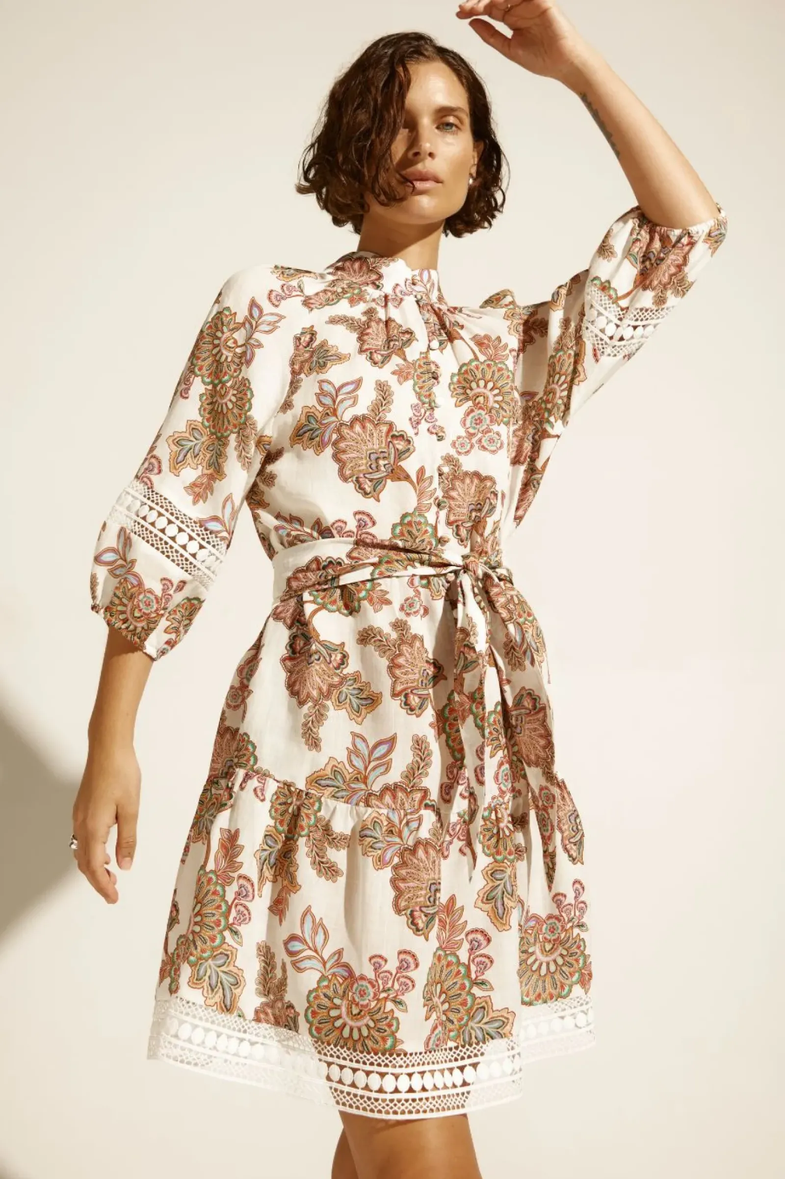 Zoe Kratzmann Alight Dress - K'gari Cream Fashion