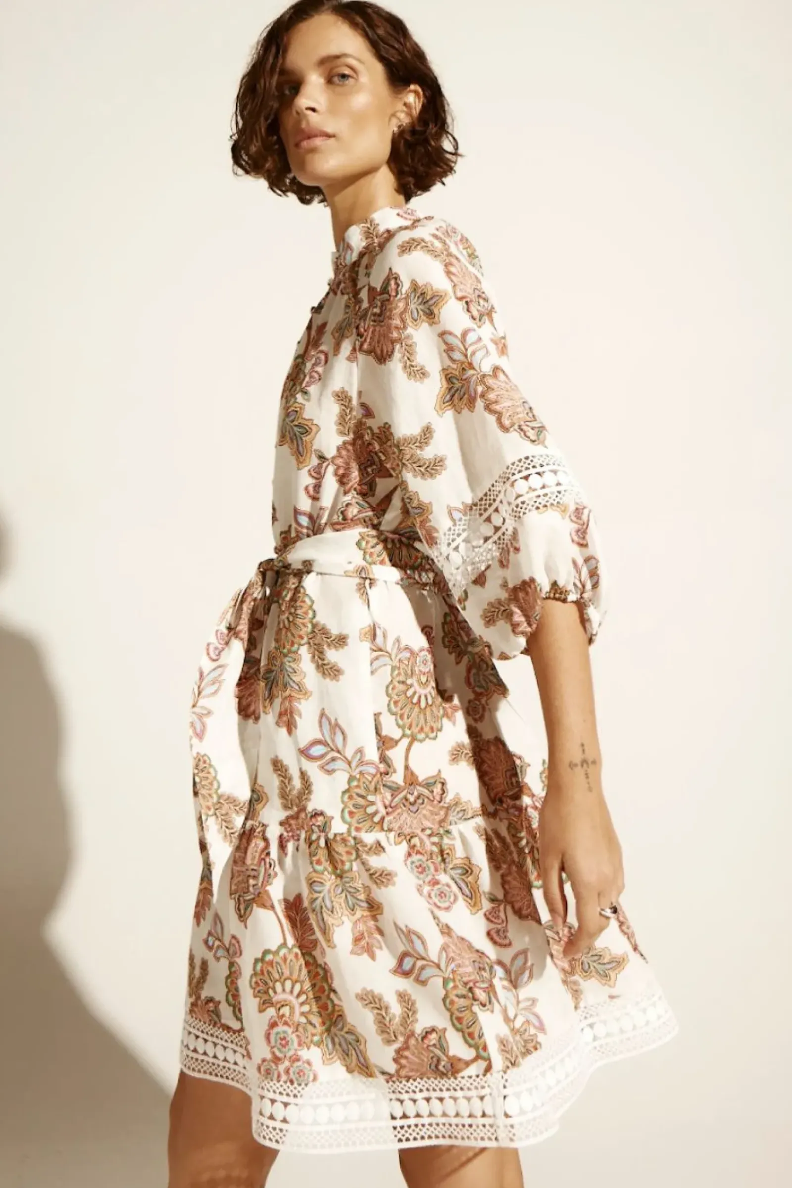 Zoe Kratzmann Alight Dress - K'gari Cream Fashion