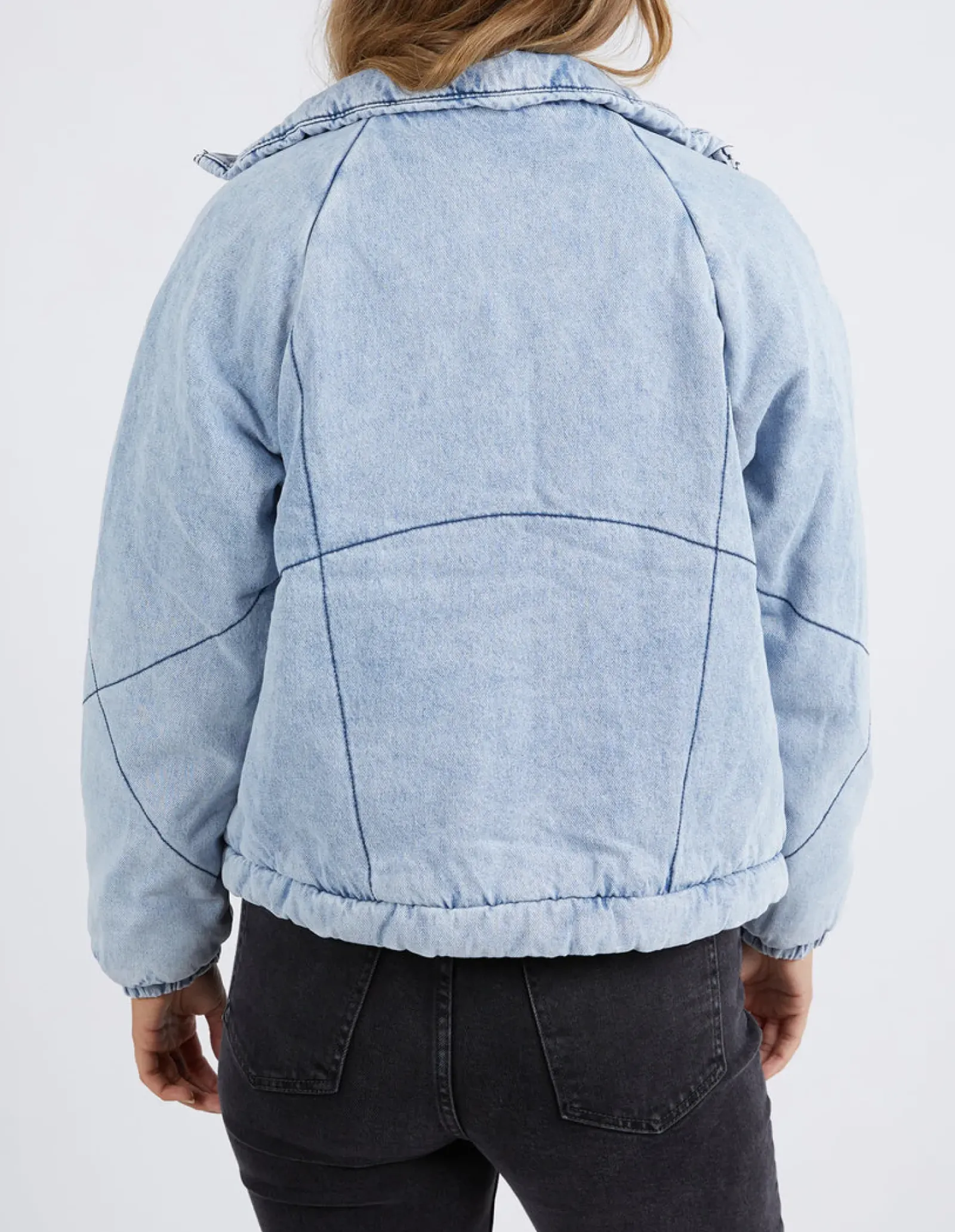 Foxwood Rosalee Jacket - Mid Vintage Blue Hot