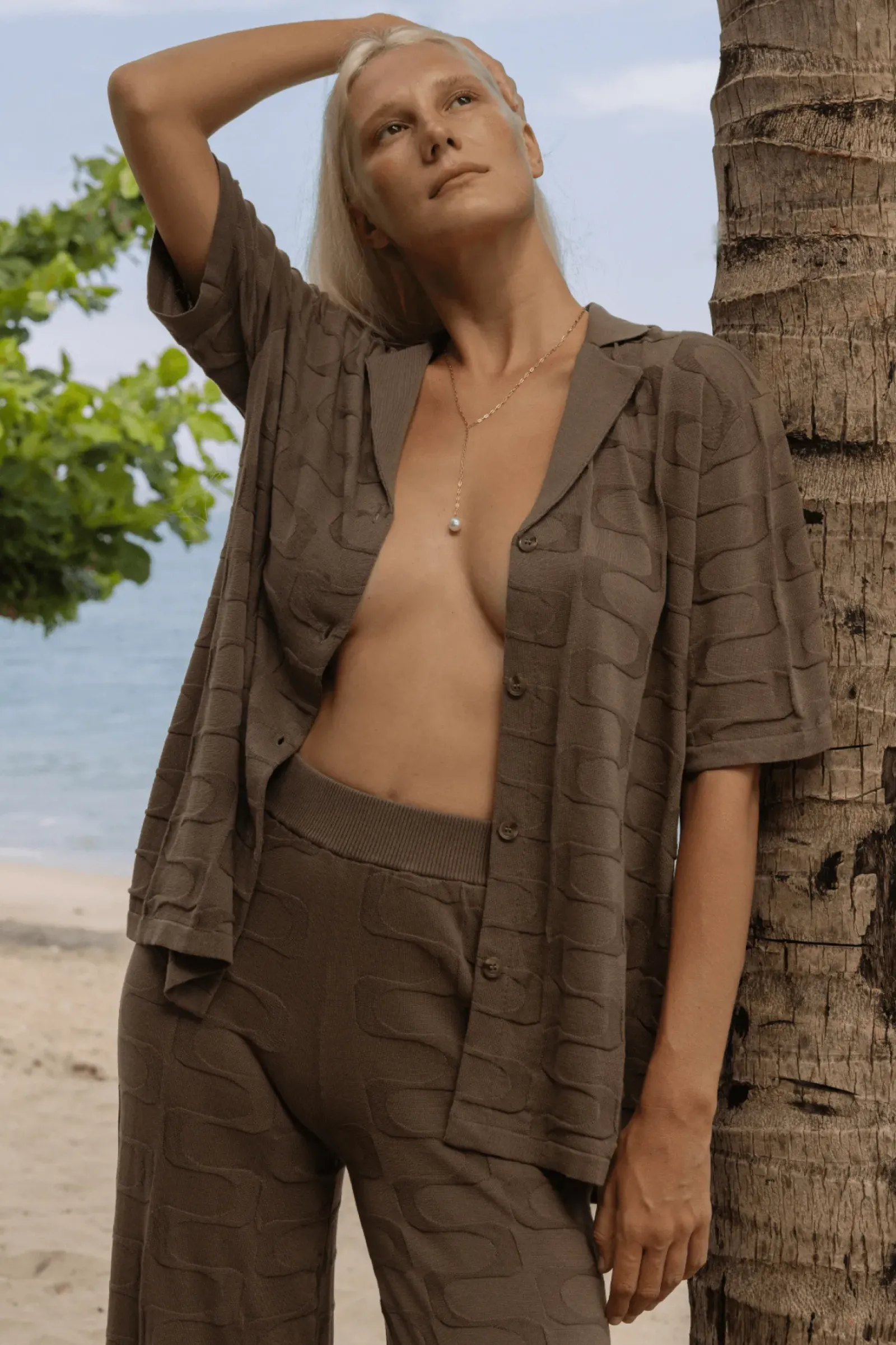 ARCAA Lara Shirt - Cacao Fashion