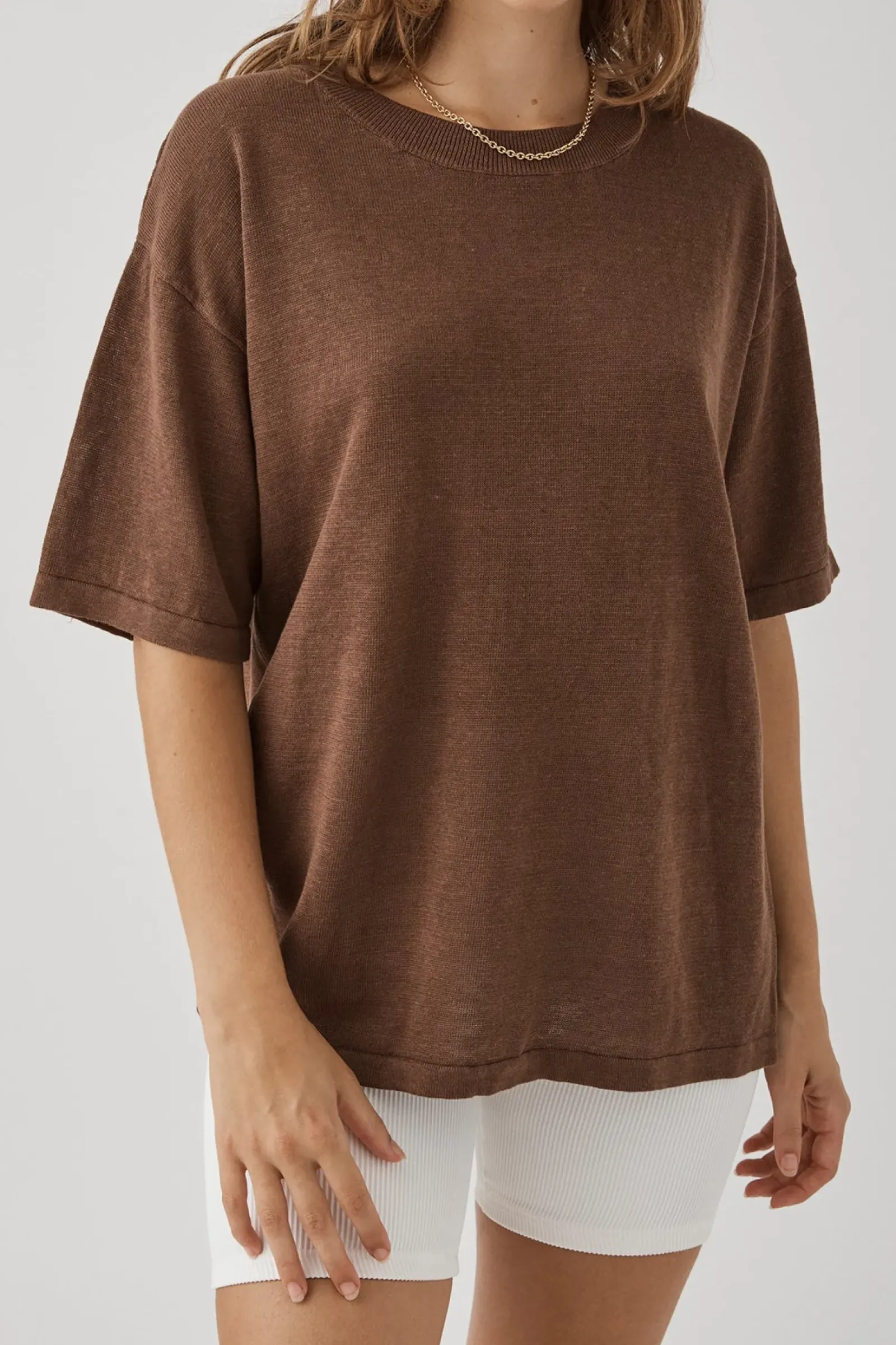 ARCAA Hugo T Shirt - Chocolate Sale
