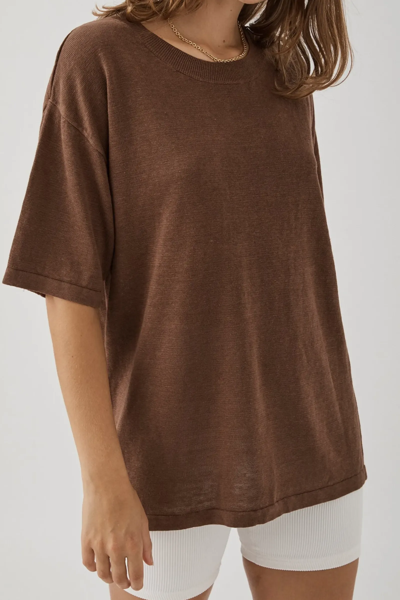ARCAA Hugo T Shirt - Chocolate Sale