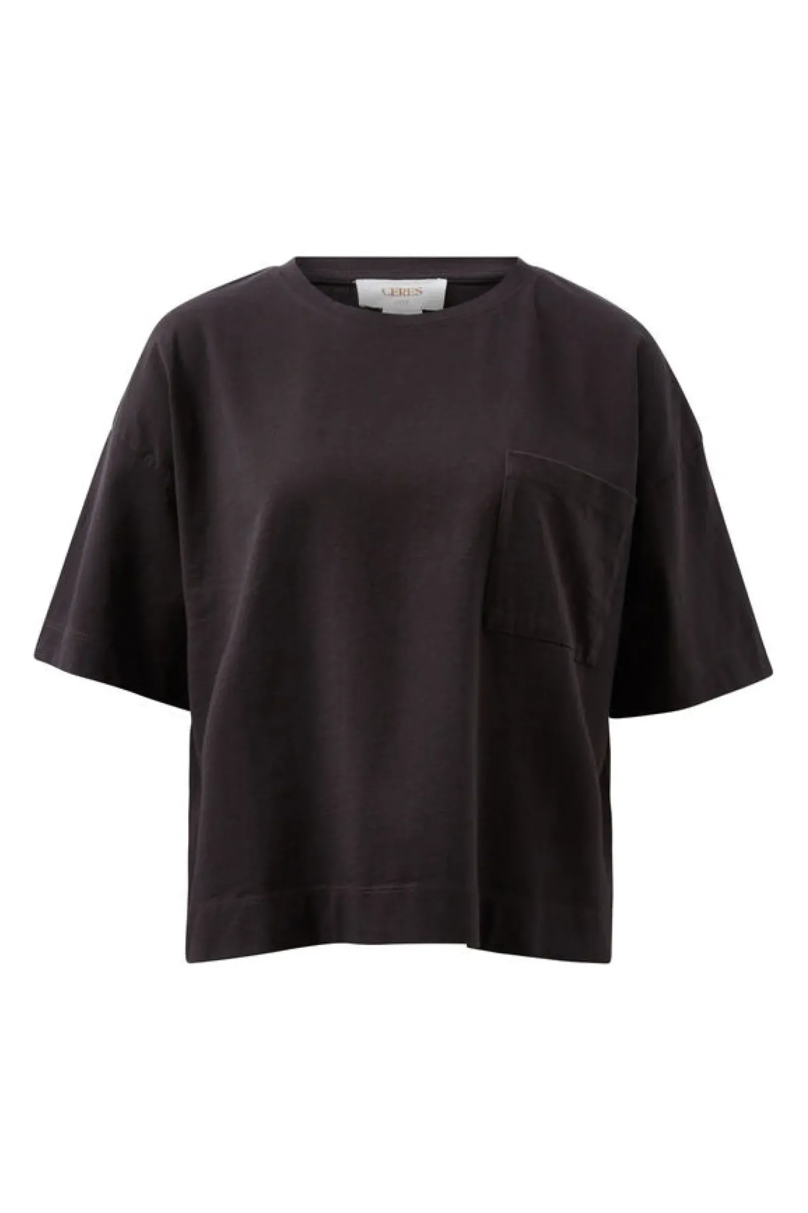 Ceres Life Boxy Pocket Tee- Phantom Best