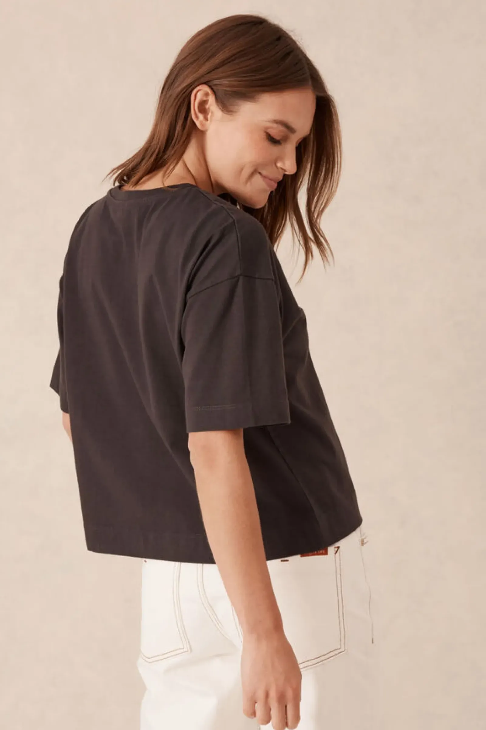 Ceres Life Boxy Pocket Tee- Phantom Best