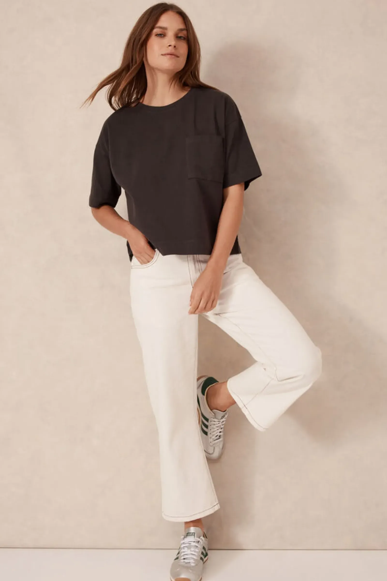 Ceres Life Boxy Pocket Tee- Phantom Best