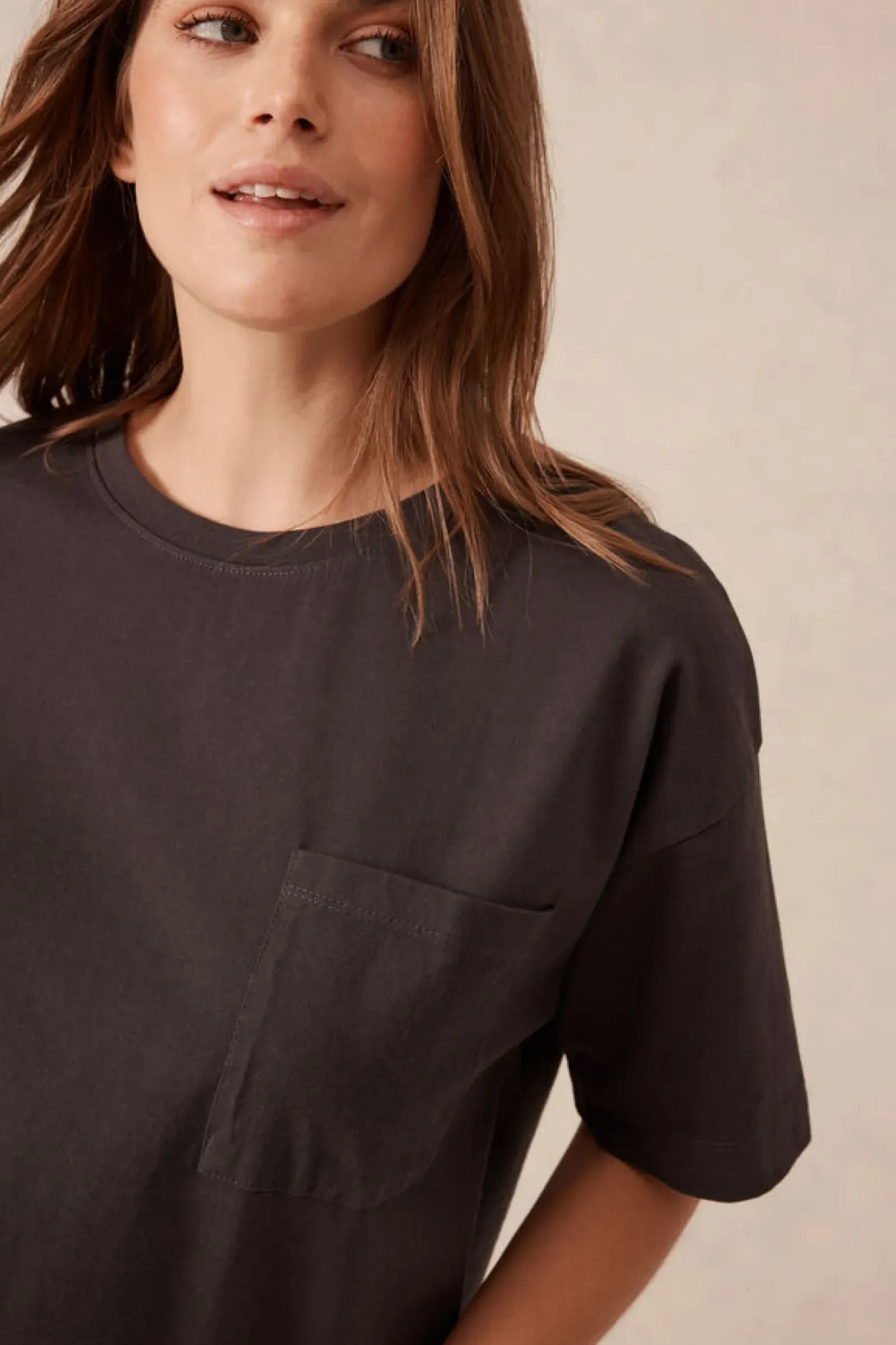 Ceres Life Boxy Pocket Tee- Phantom Best