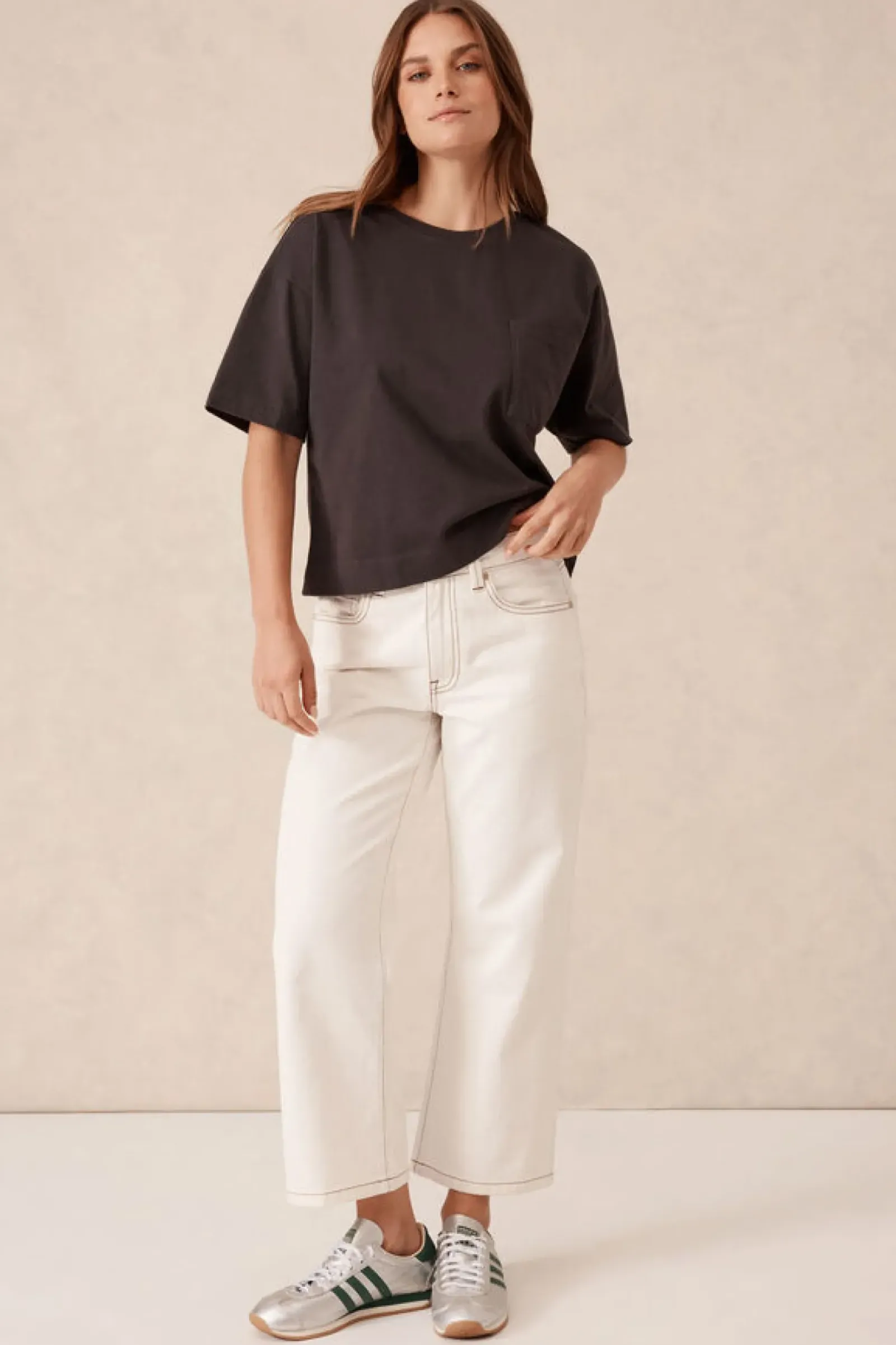 Ceres Life Boxy Pocket Tee- Phantom Best