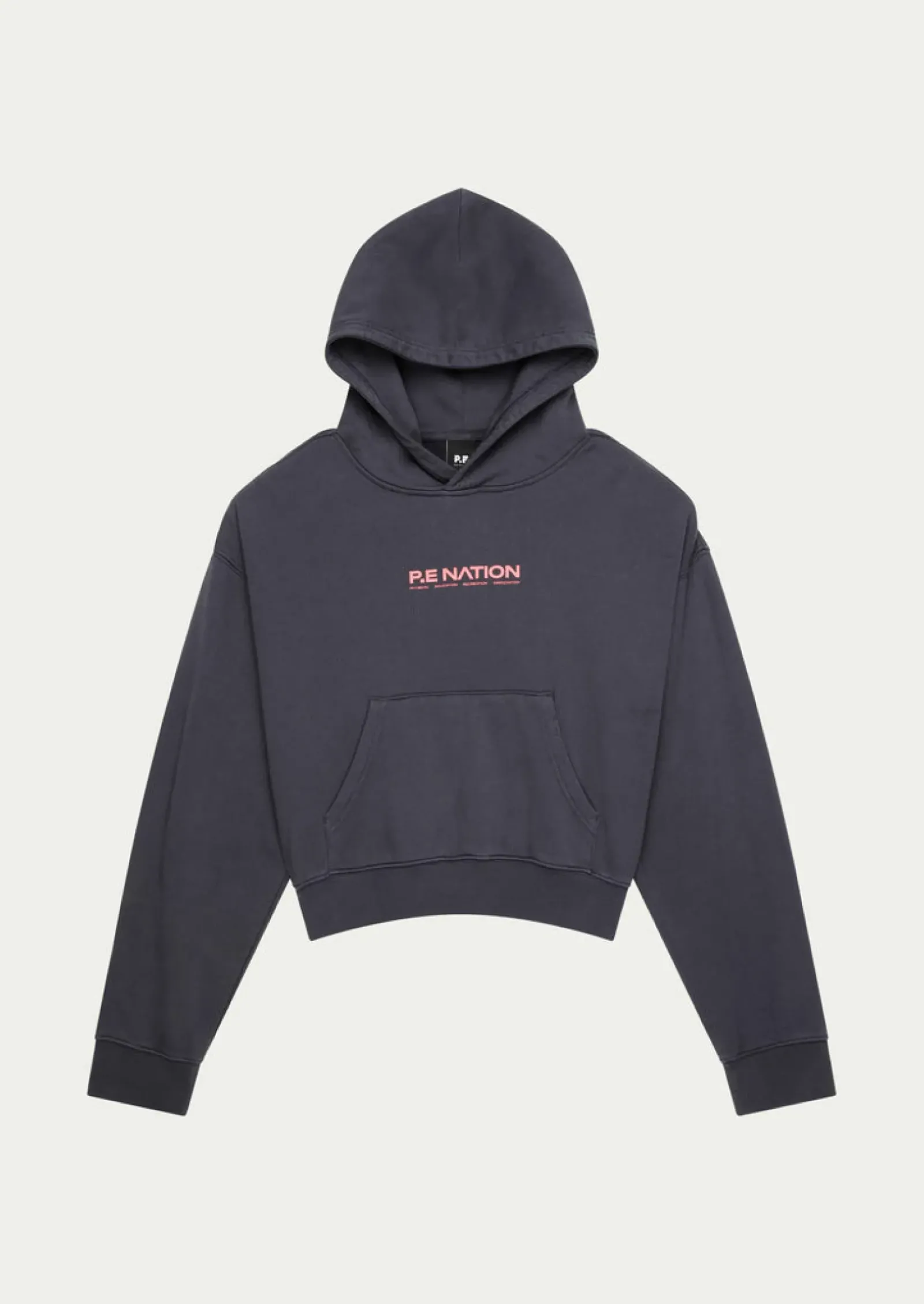 P.E Nation Transition Hoodie - Washed Ebony Sale