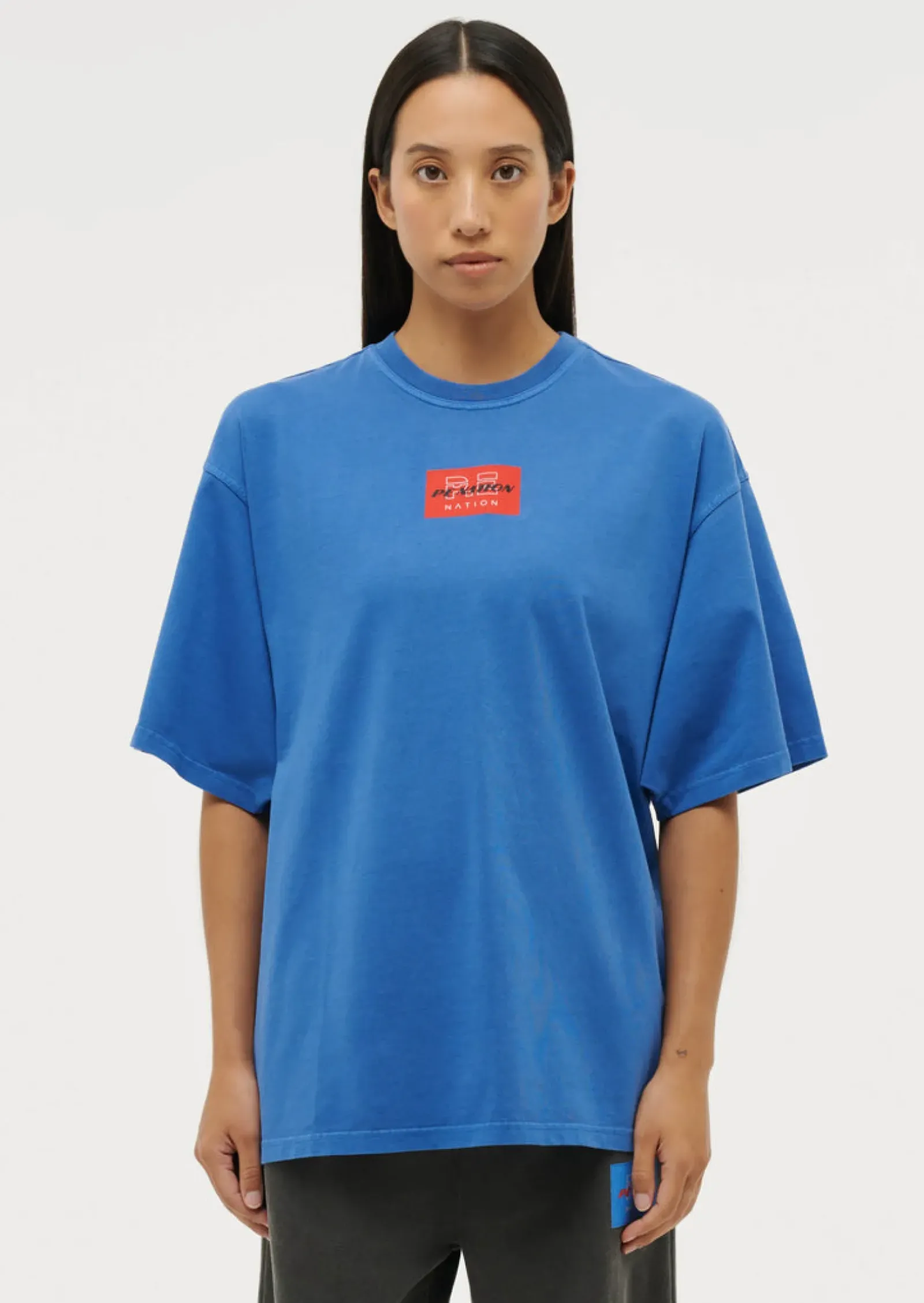 P.E Nation Trifecta Tee - Electric Blue Fashion
