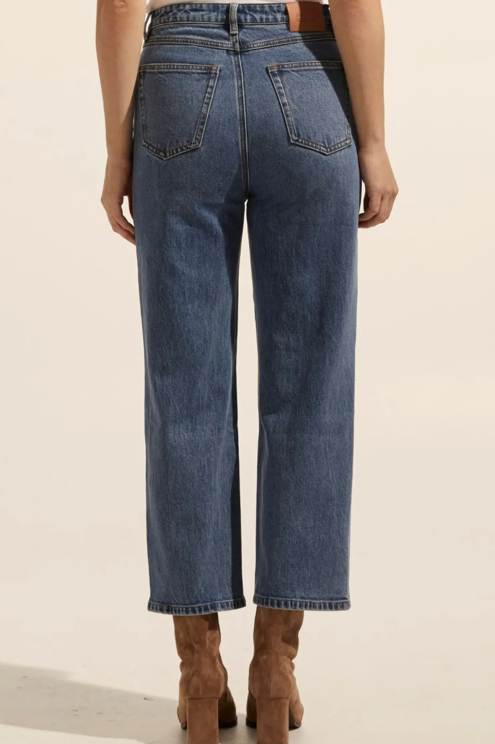 Zoe Kratzmann Tariff Jean - Mid Wash Denim Outlet