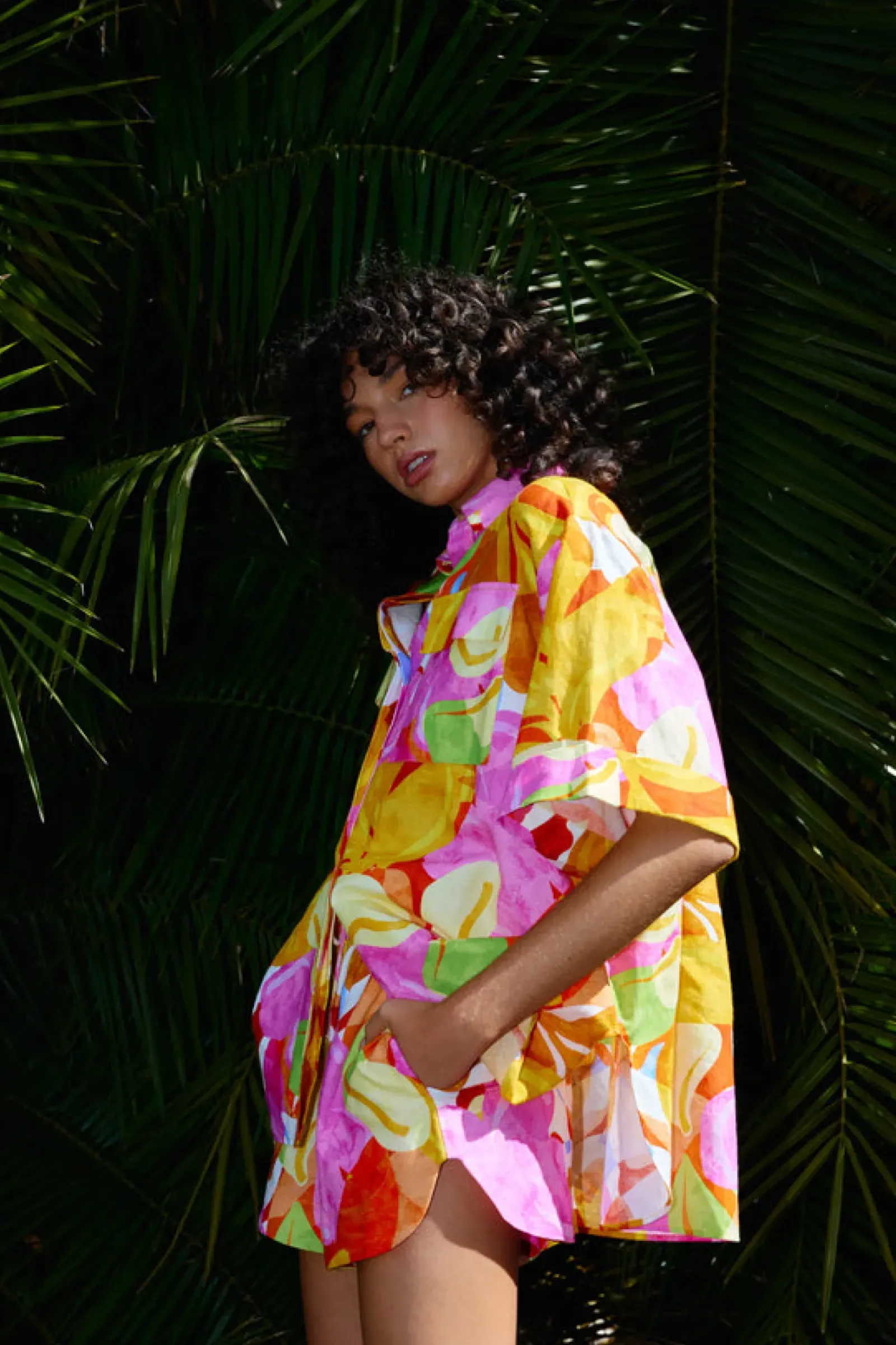 Kinney Juniper Shirt - Capri Abstract Online