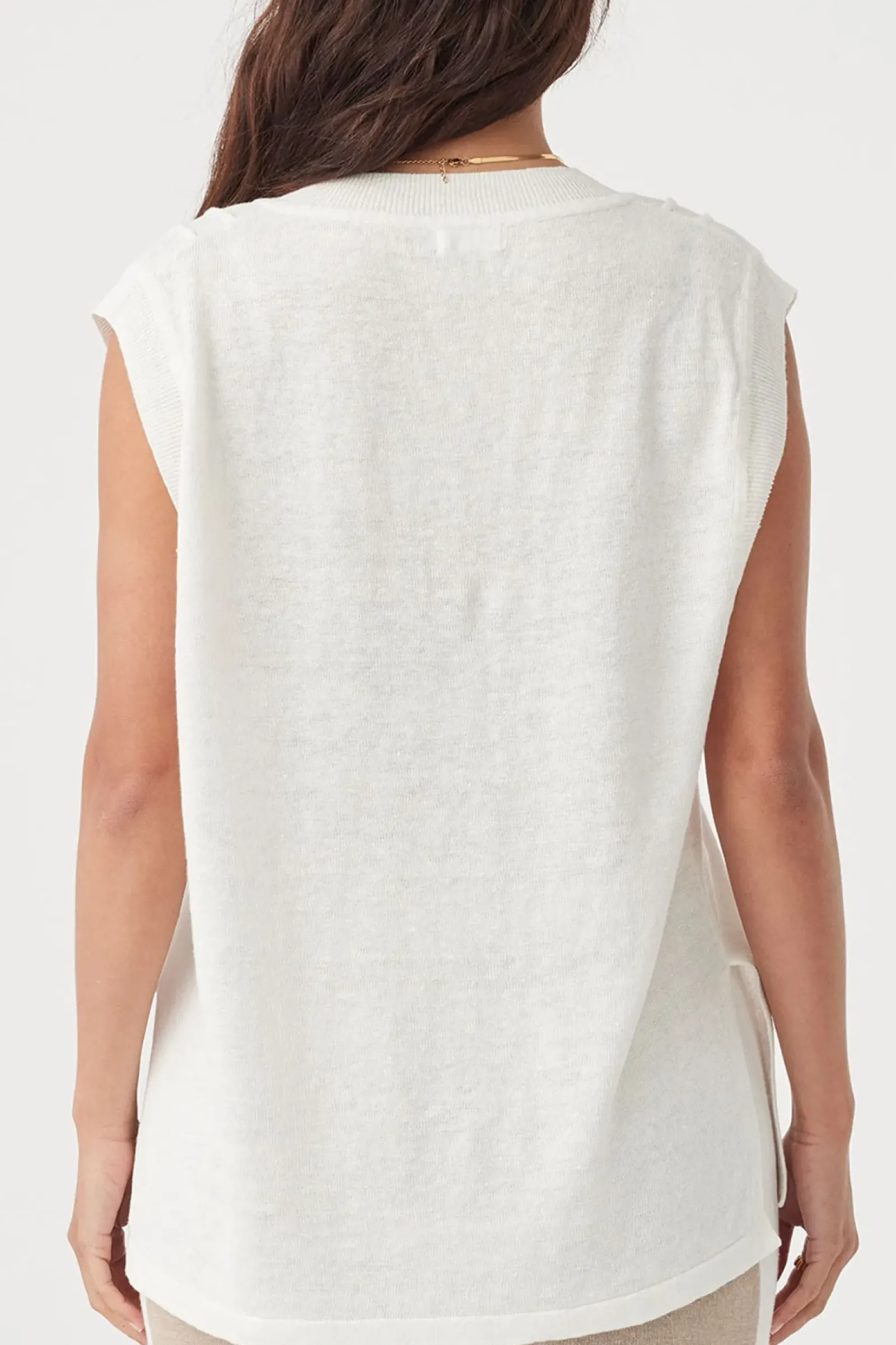 ARCAA Darcy Vest - Cream Clearance