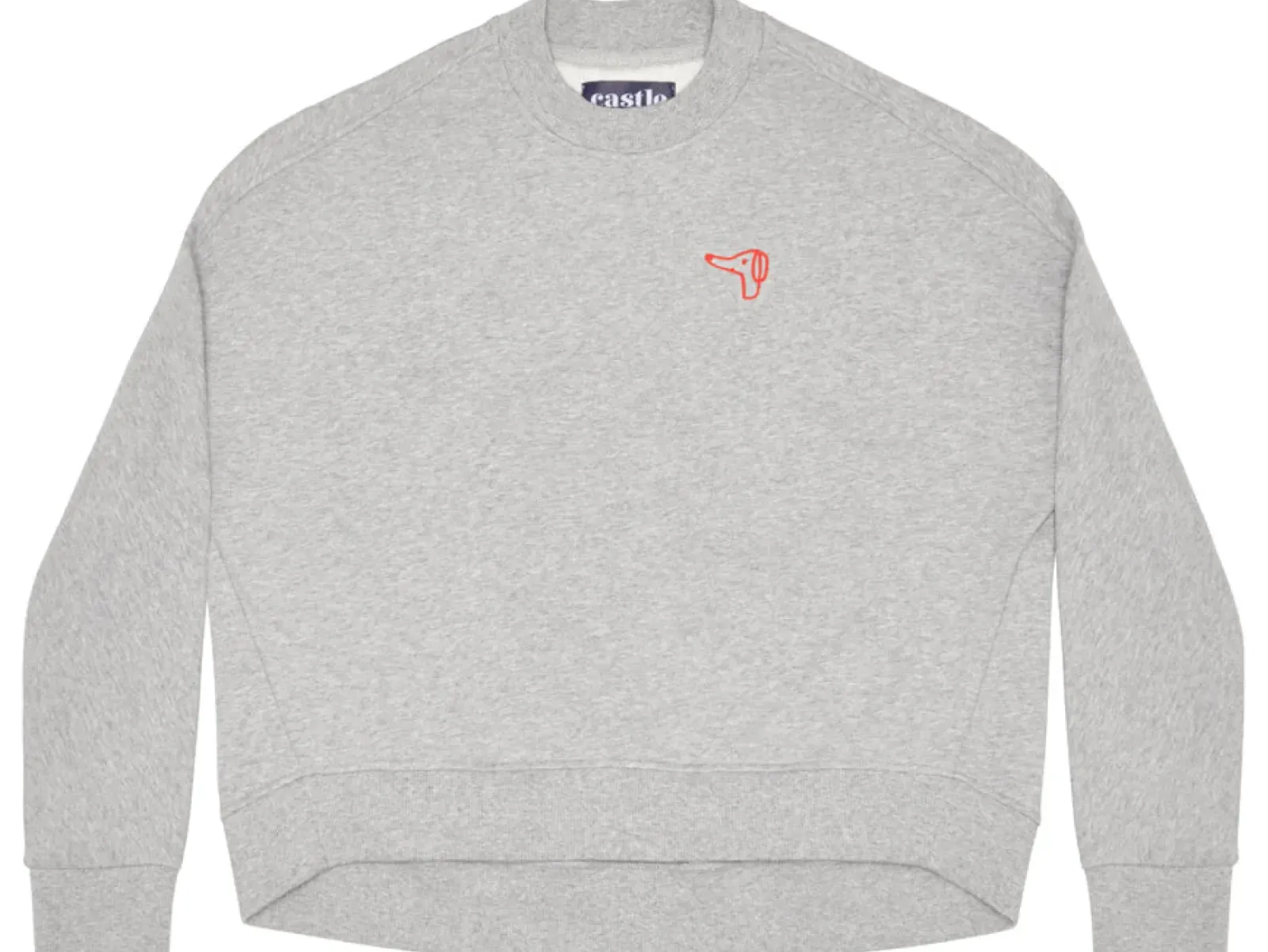 Castle and Things Doggie Box Sweater - Grey Marle Online