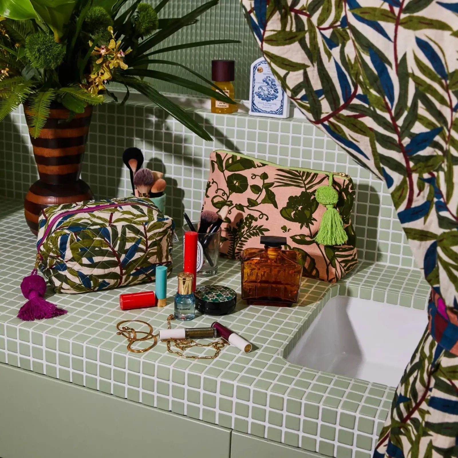 Sage & Clare Sage & Clare Safia Cosmetic Bag Discount