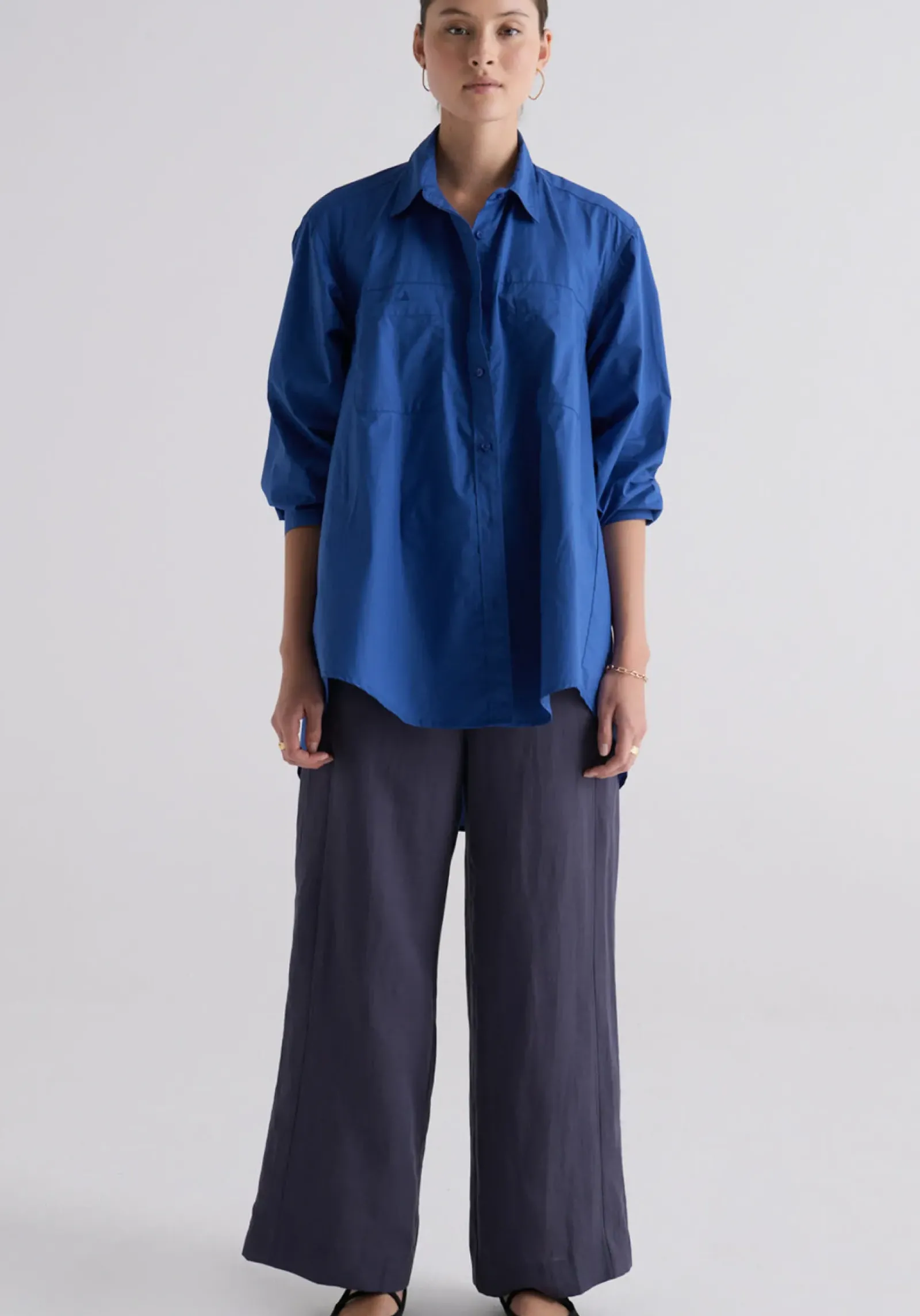 Pol Louie Pocket Shirt - Marine Fashion