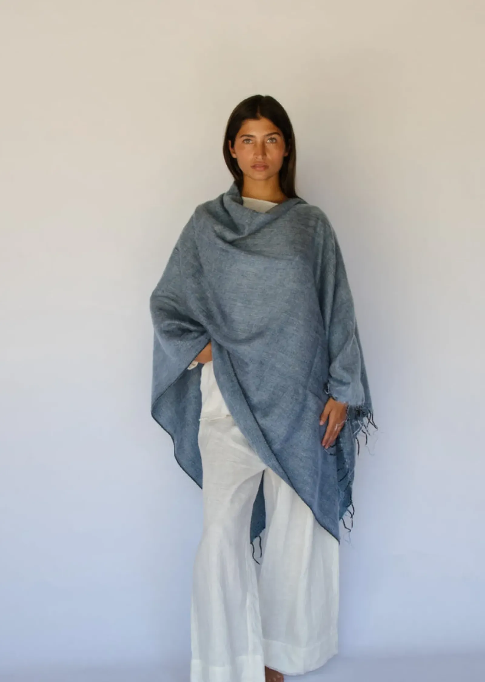 Hobo & Hatch Hobo & Hatch Poncho- Denim Online