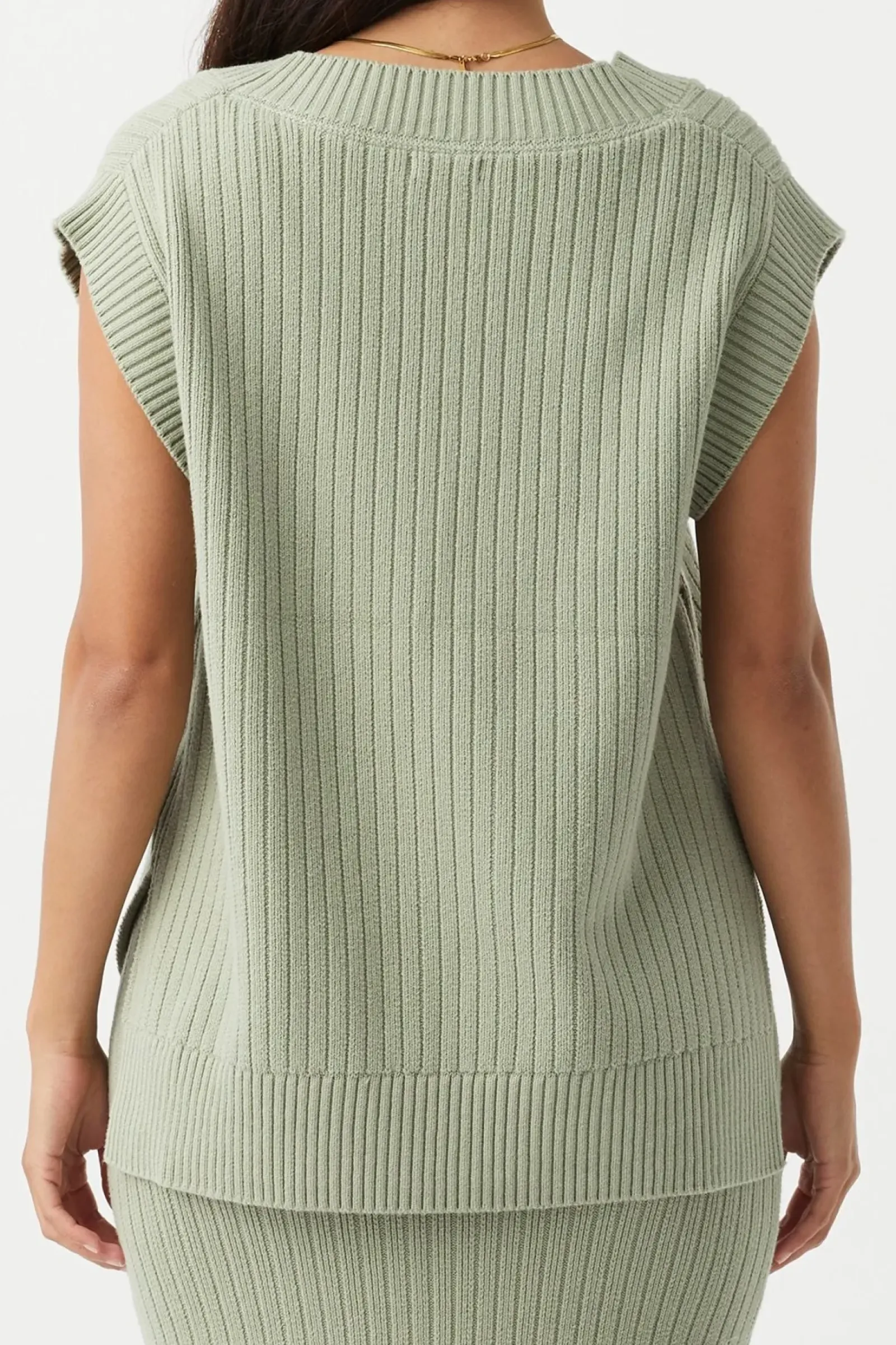 ARCAA Vera Knit Vest - Sage Sale