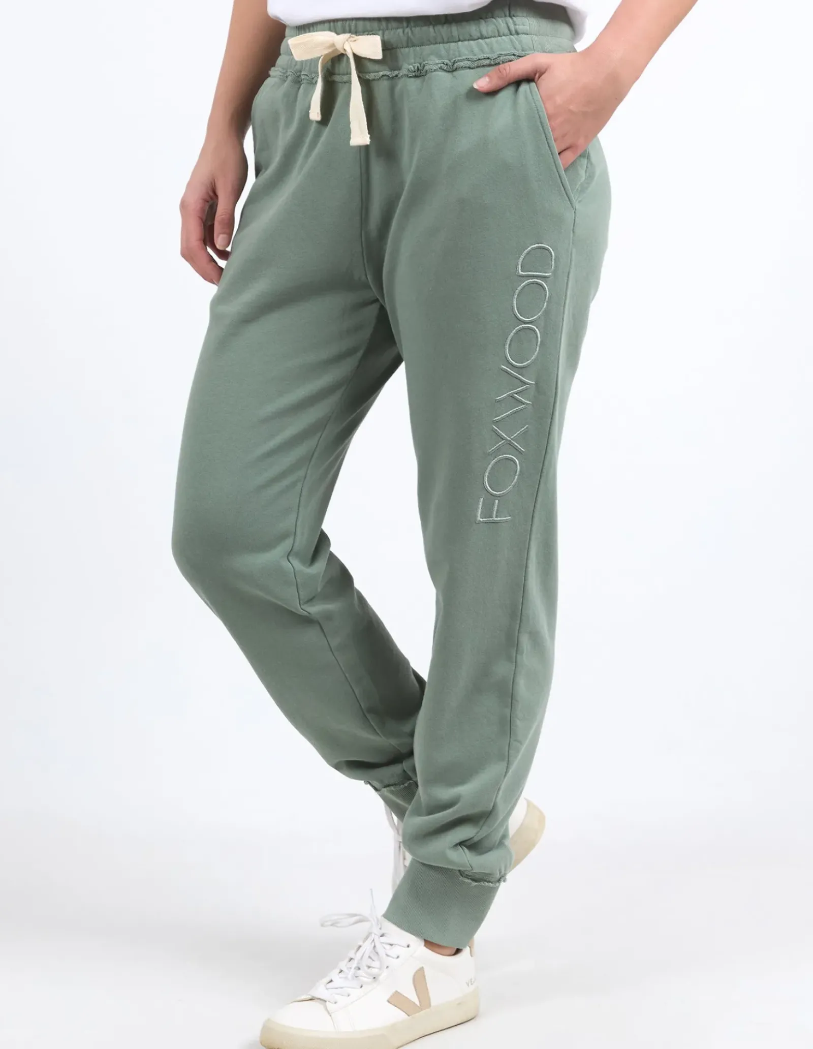 Foxwood Simplified Pant - Sage Fashion