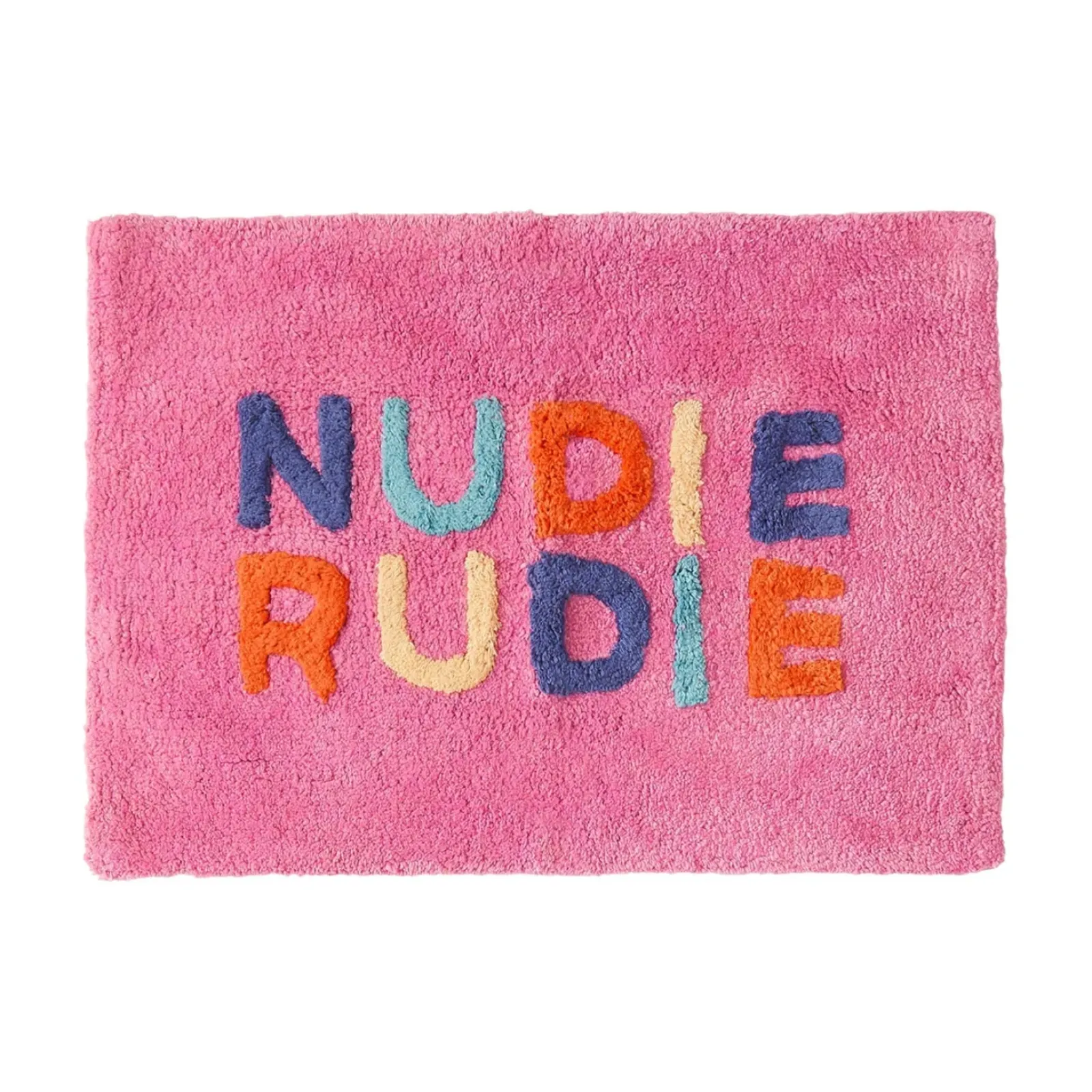 Sage & Clare Sage & Clare Nudie Rudie Bath Mat Mini - Dahlia Hot