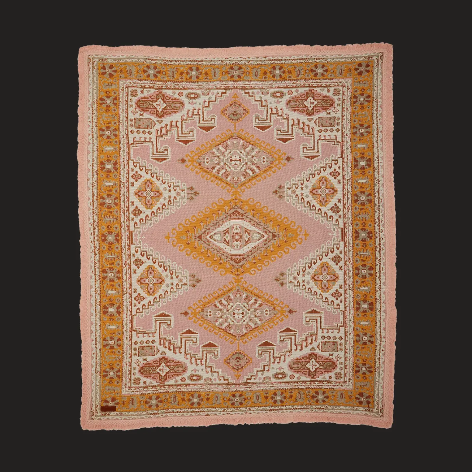 Wandering Folk Desert Throw - Pink Sands Discount