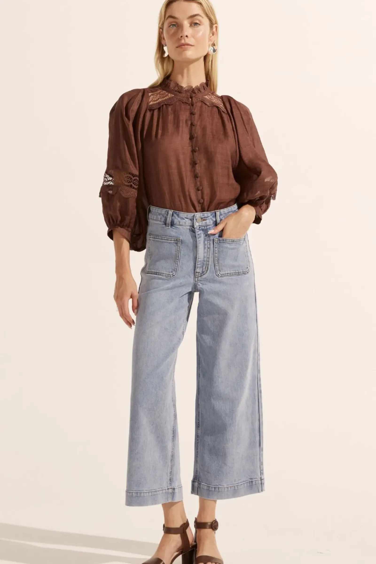 Zoe Kratzmann Establish Jean - Washed Denim Clearance