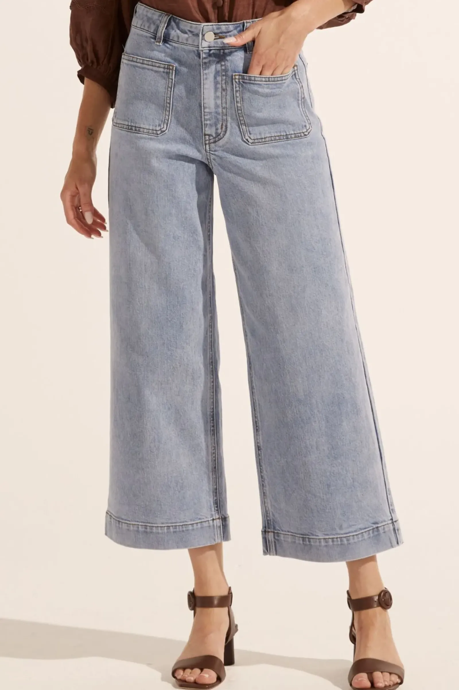 Zoe Kratzmann Establish Jean - Washed Denim Clearance