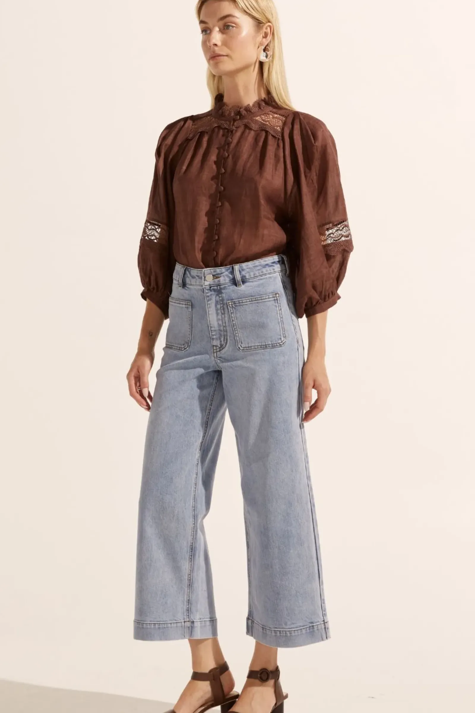 Zoe Kratzmann Establish Jean - Washed Denim Clearance