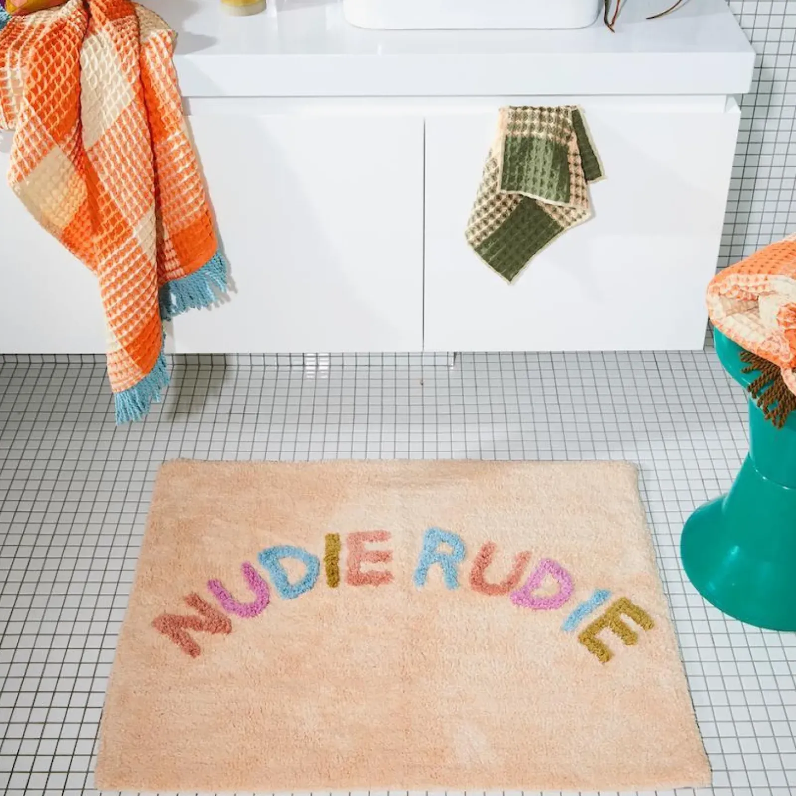 Sage & Clare Sage & Clare Tula Nudie Bath Mat - Tigre Outlet