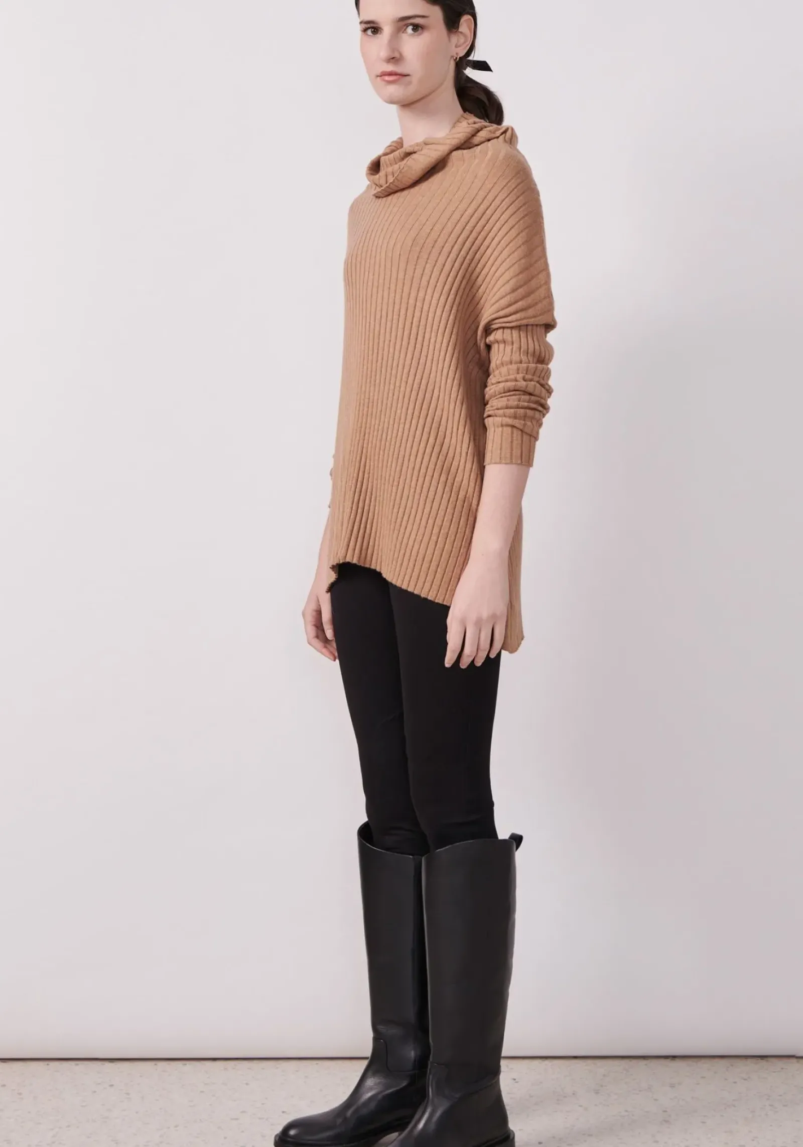 Pol Cirelle Ribbed Rollneck- Fox Fashion