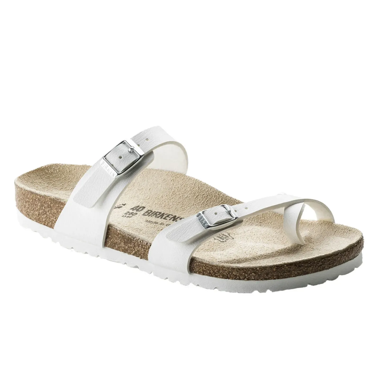 Birkenstock Mayari White Birk-Flor - Regular Fashion