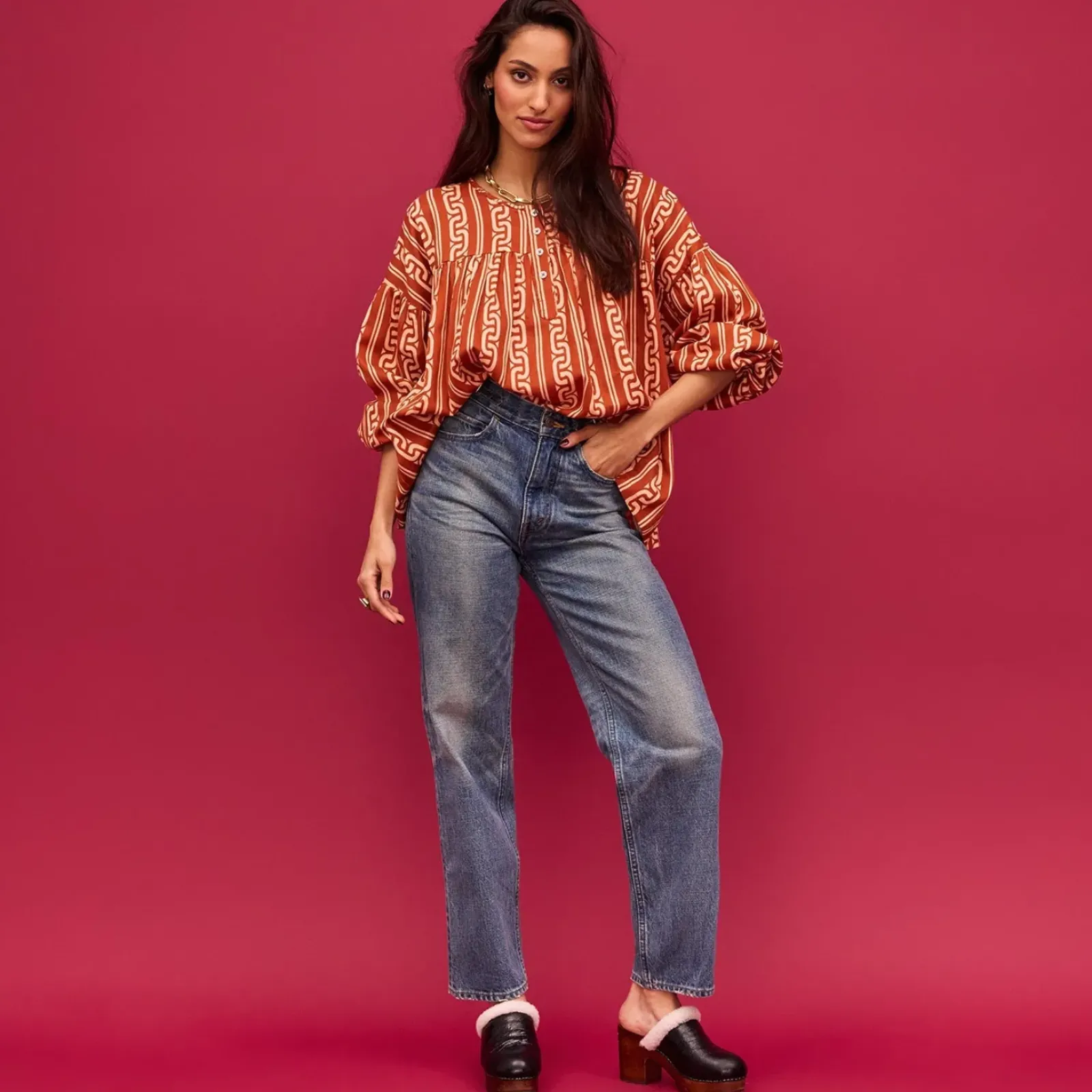 Sage & Clare Sage & Clare Fidel Blouse New