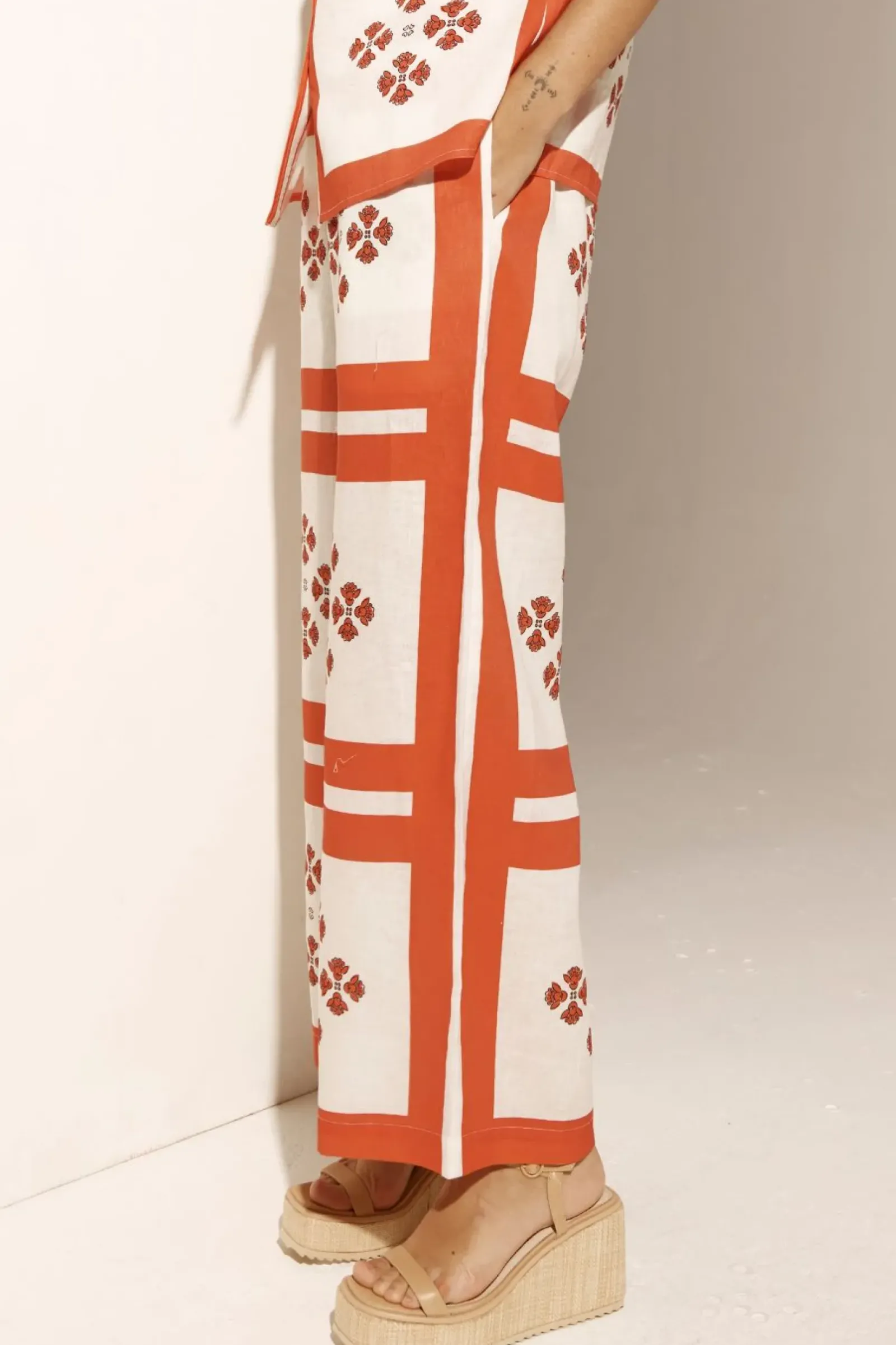 Zoe Kratzmann Breeze Pant - Tamarillo Scarf Fashion