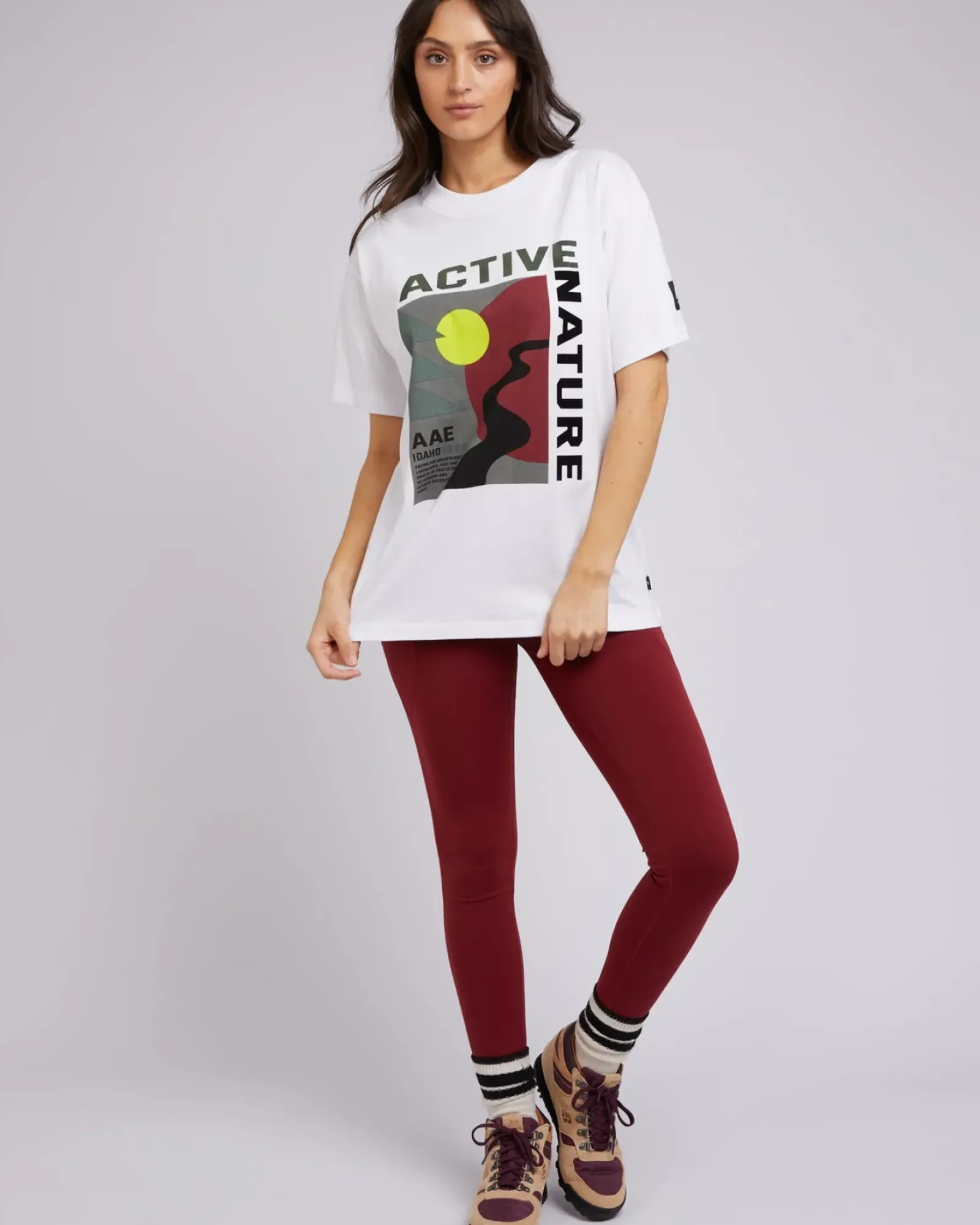All About Eve National Tee - Vintage White Outlet