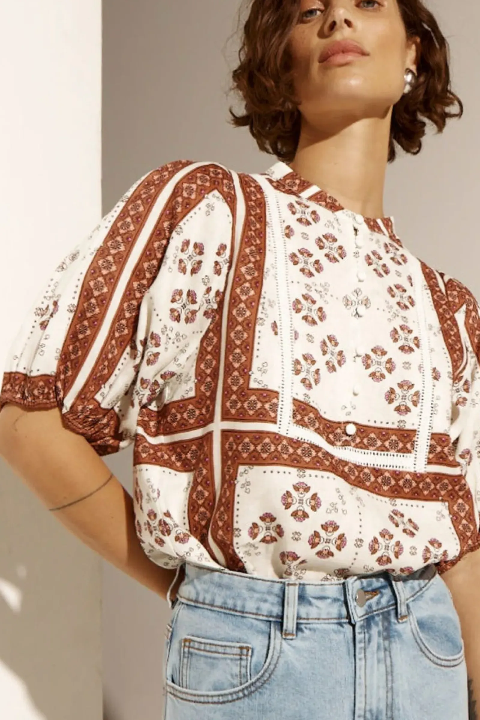 Zoe Kratzmann Gleam Top - Scarf Sale