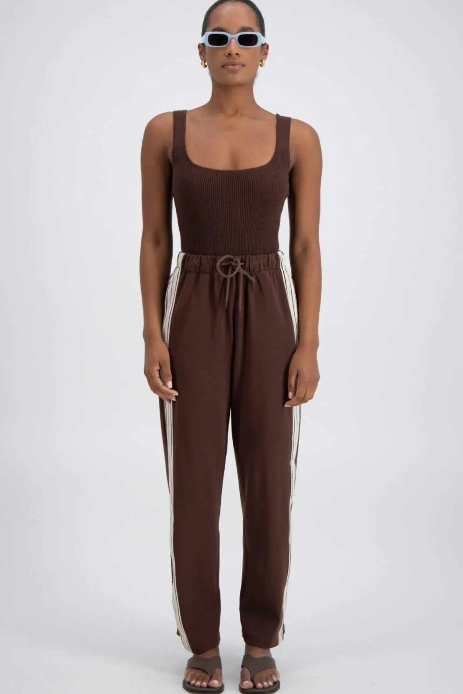 Jasmine Alexa Panarea Trackpant - Brown Discount