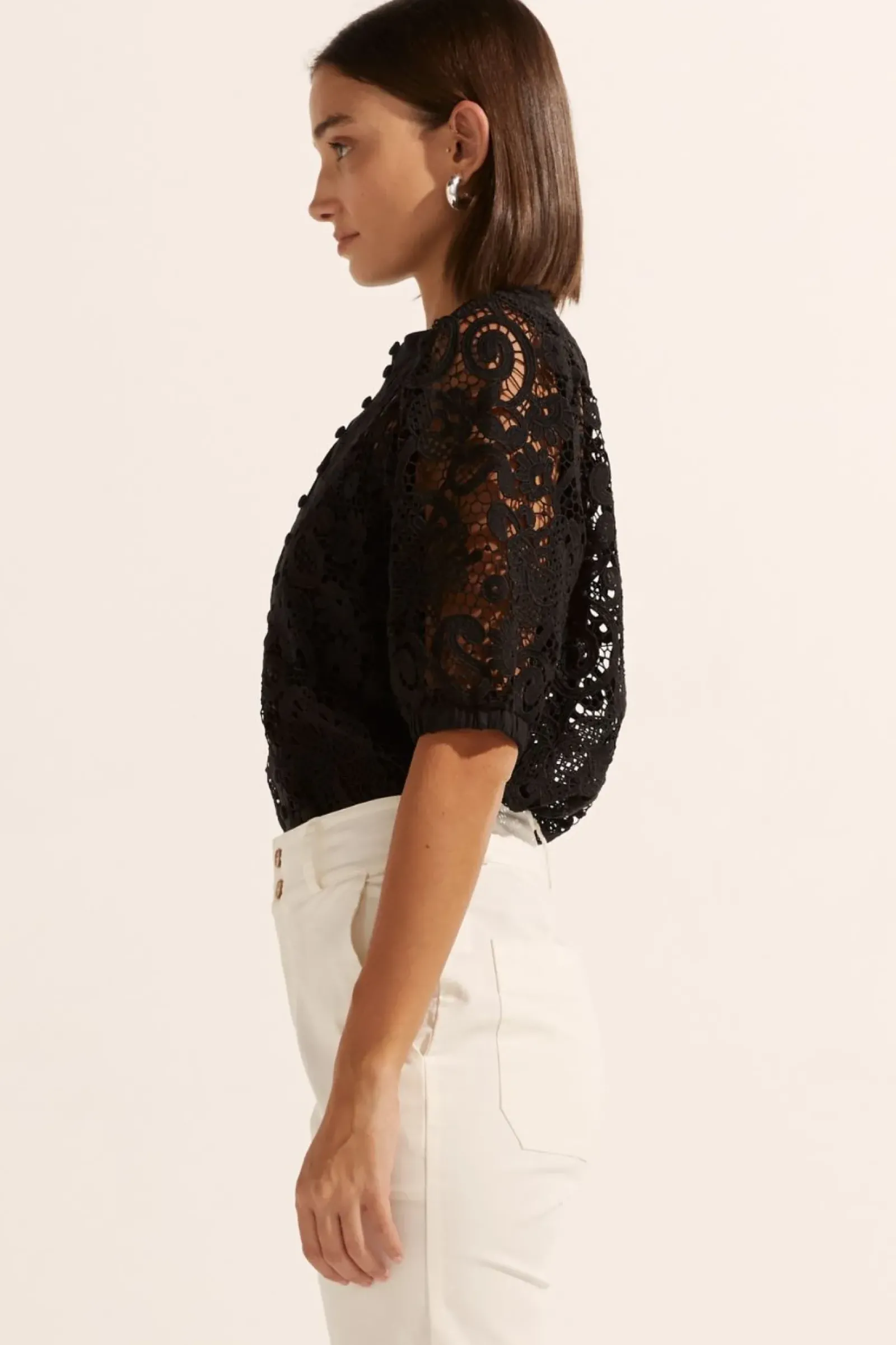 Zoe Kratzmann Parade Lace Top - Black Best