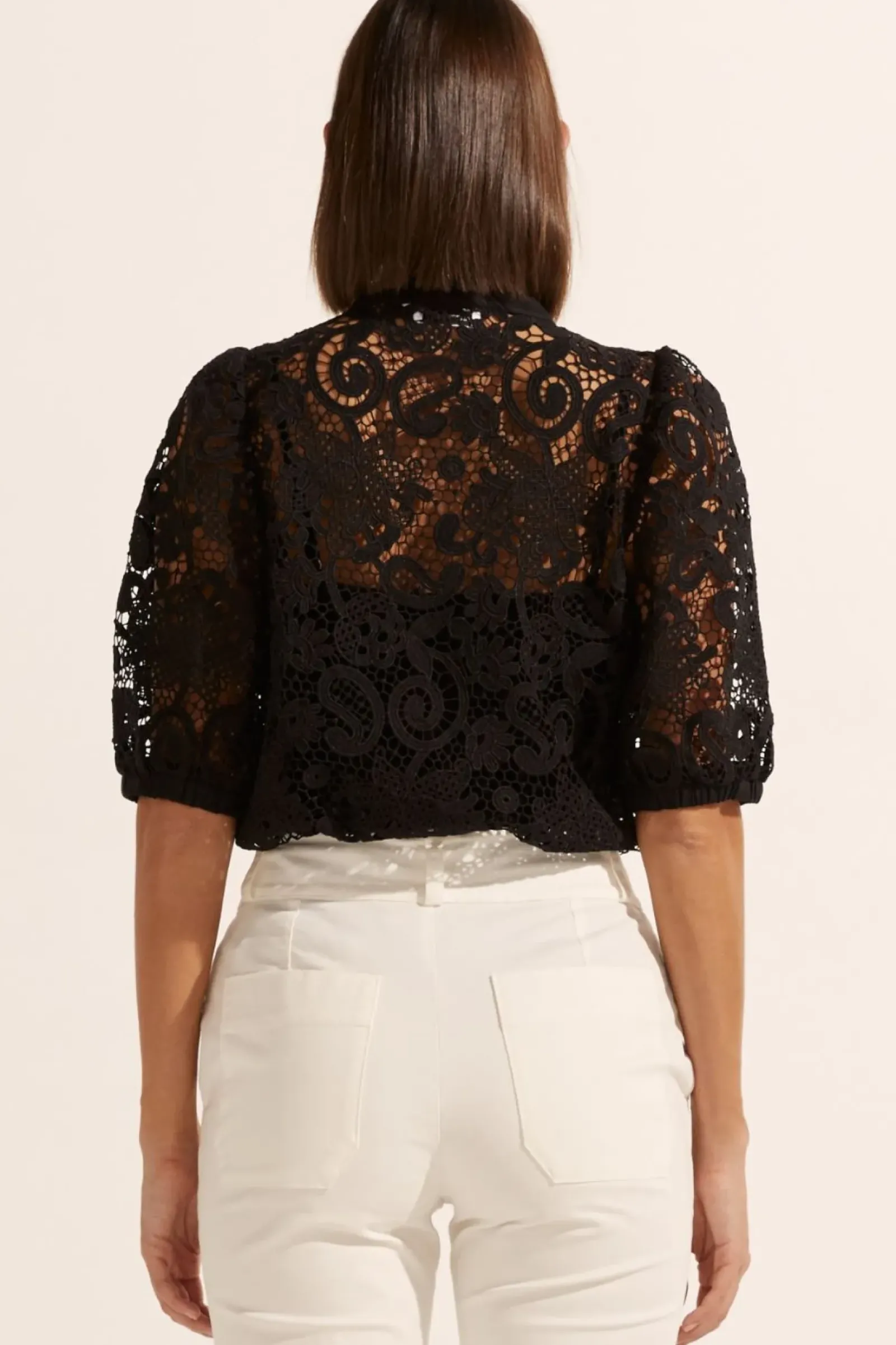 Zoe Kratzmann Parade Lace Top - Black Best
