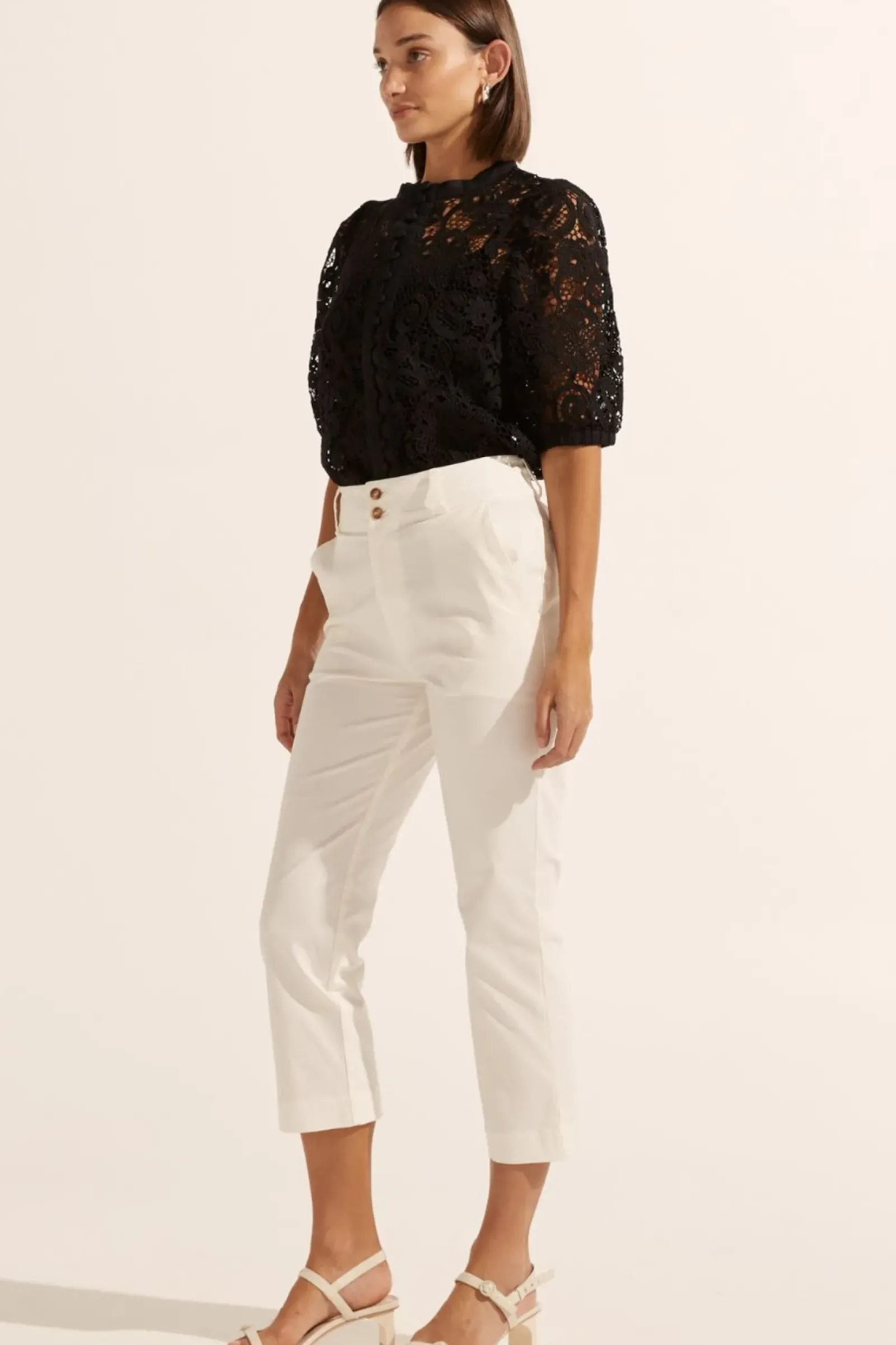 Zoe Kratzmann Parade Lace Top - Black Best