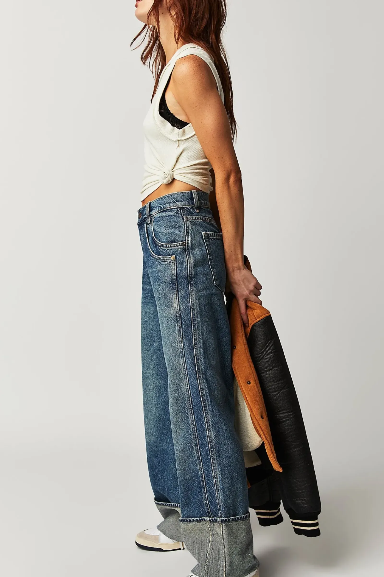 Free People Final Countdown Mid Rise Jean Fashion