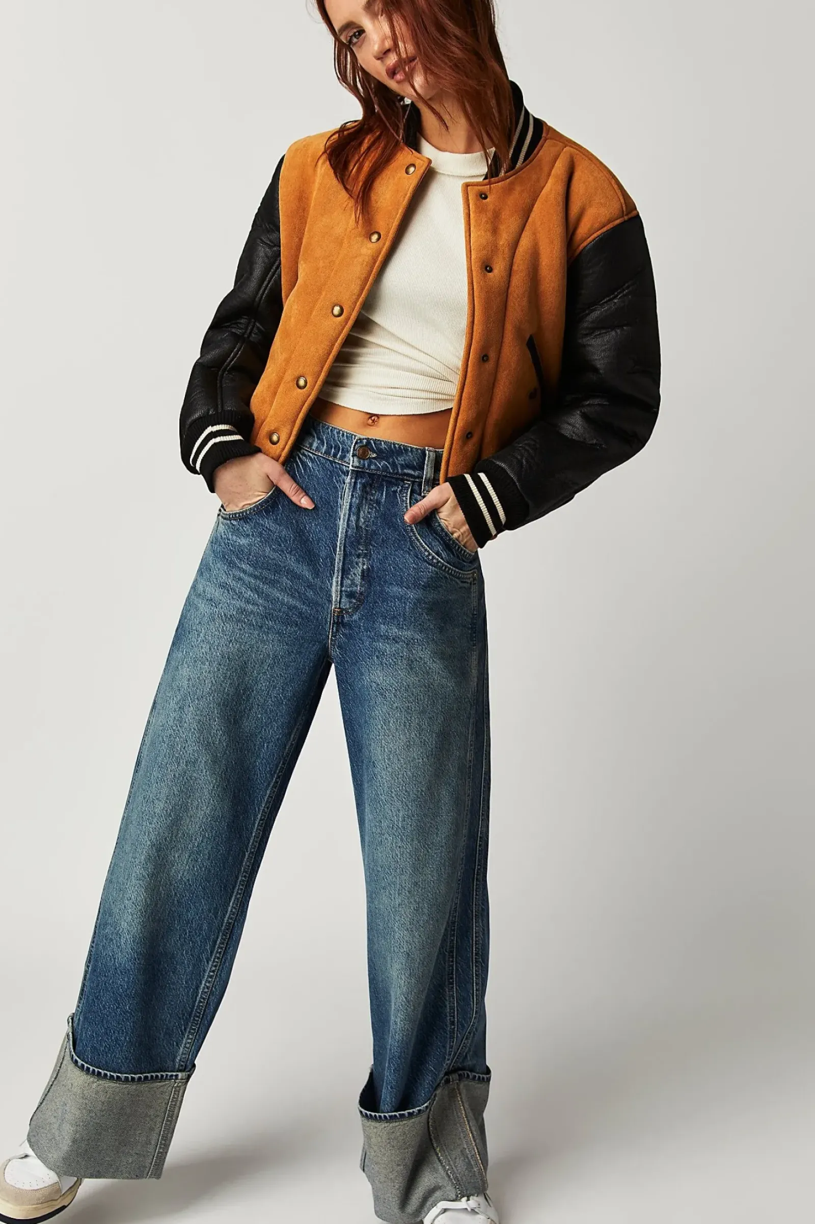 Free People Final Countdown Mid Rise Jean Fashion