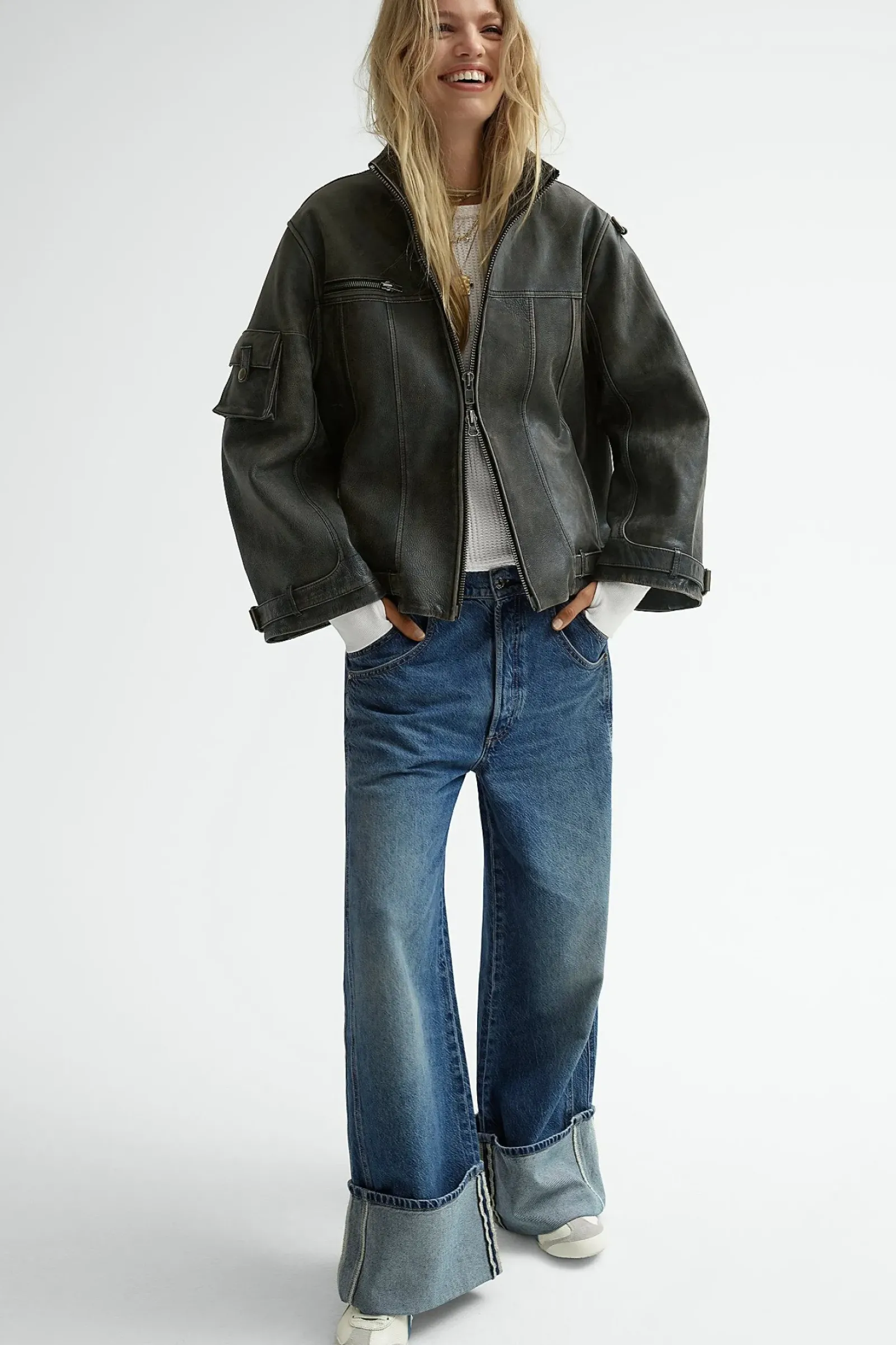 Free People Final Countdown Mid Rise Jean Fashion