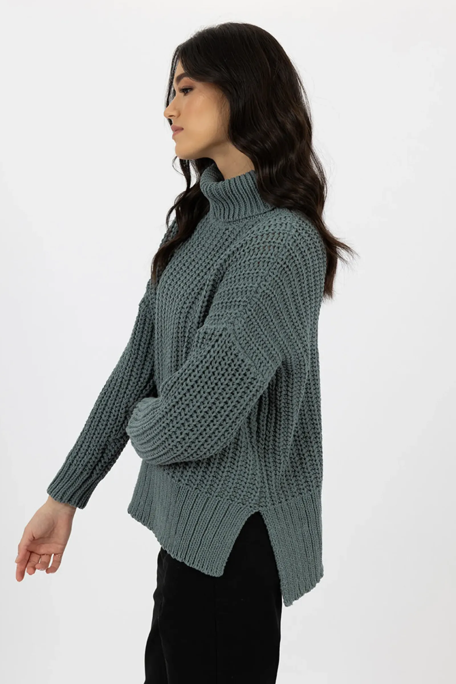 Humidity Jordie Jumper - Petrol Sale