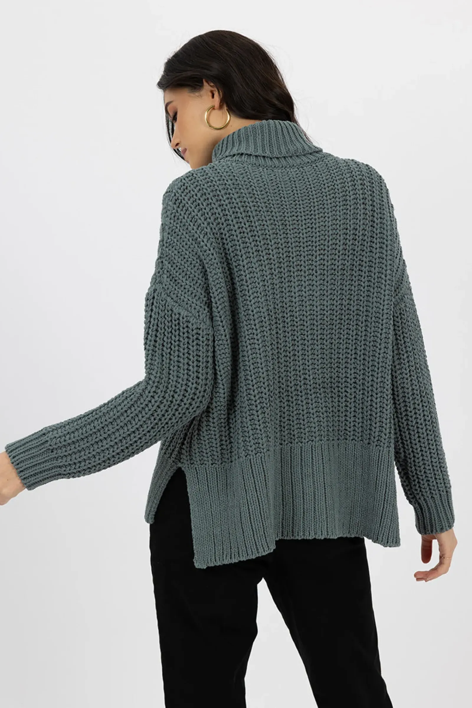 Humidity Jordie Jumper - Petrol Sale