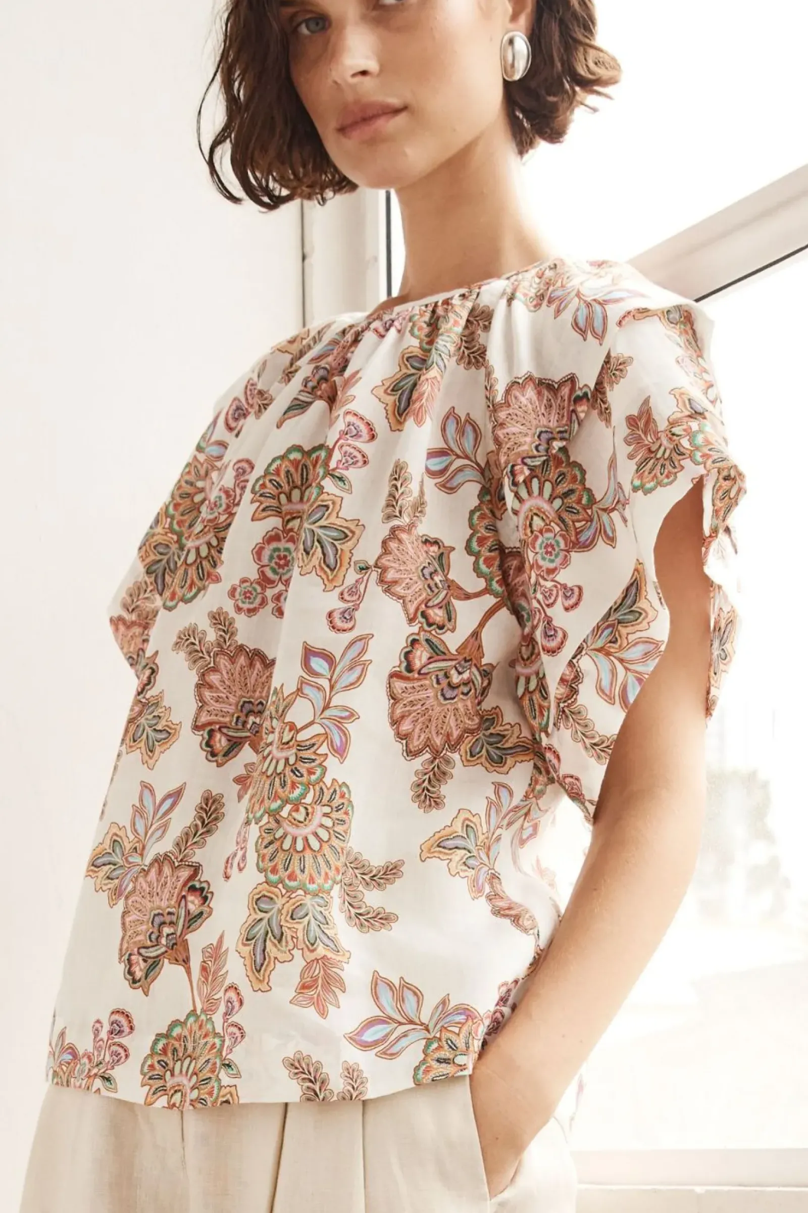 Zoe Kratzmann Flout Top - K'gari Cream Fashion