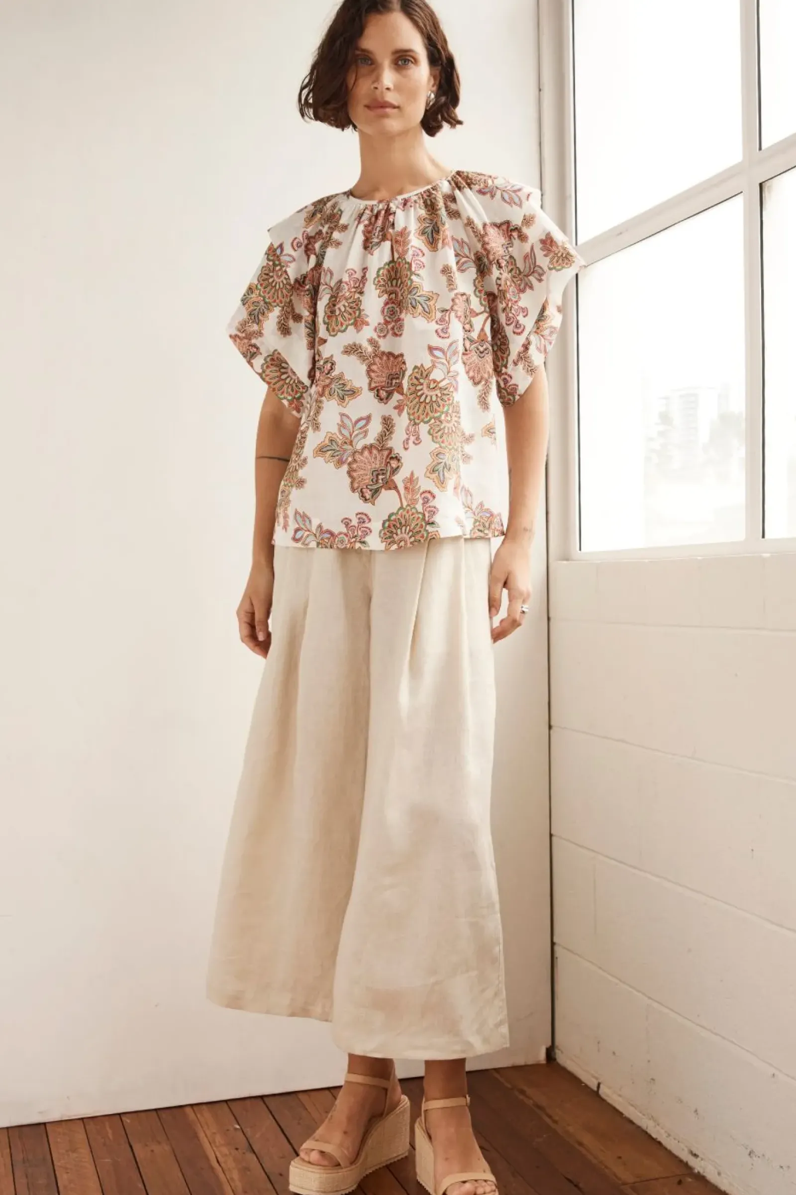 Zoe Kratzmann Flout Top - K'gari Cream Fashion