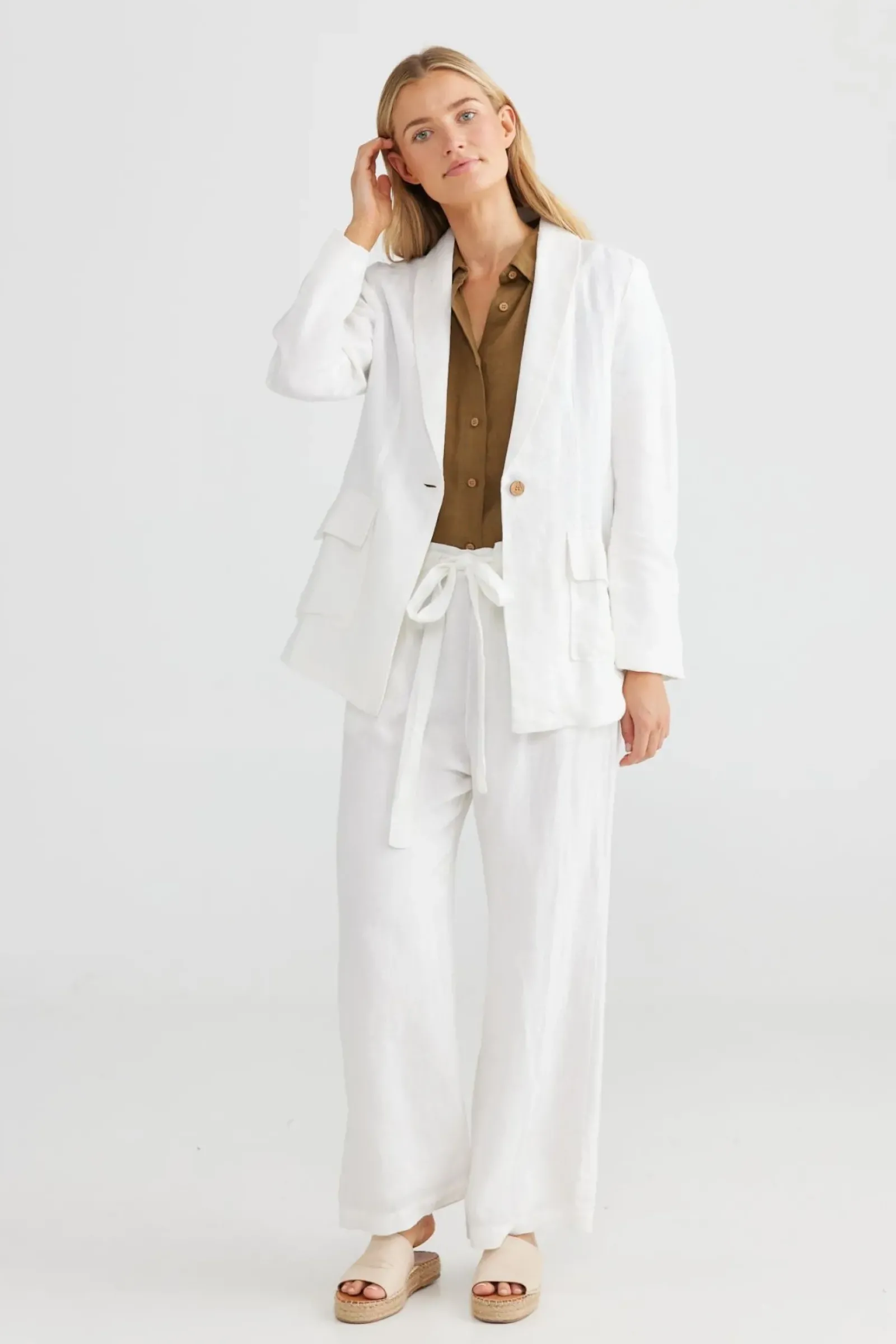 The Shanty Didi Jacket - White New