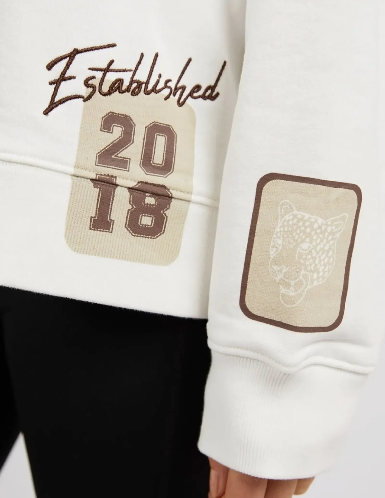 Foxwood Get There Crew - Vintage White Clearance